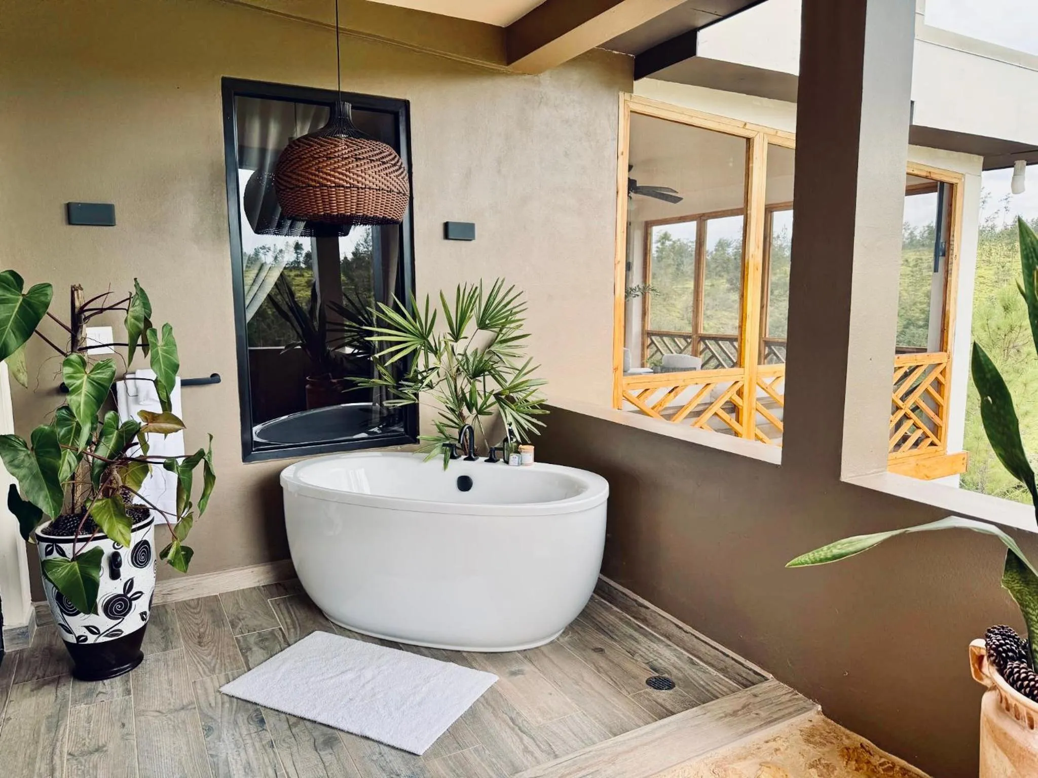 Patio in Hidden Valley Wilderness Lodge