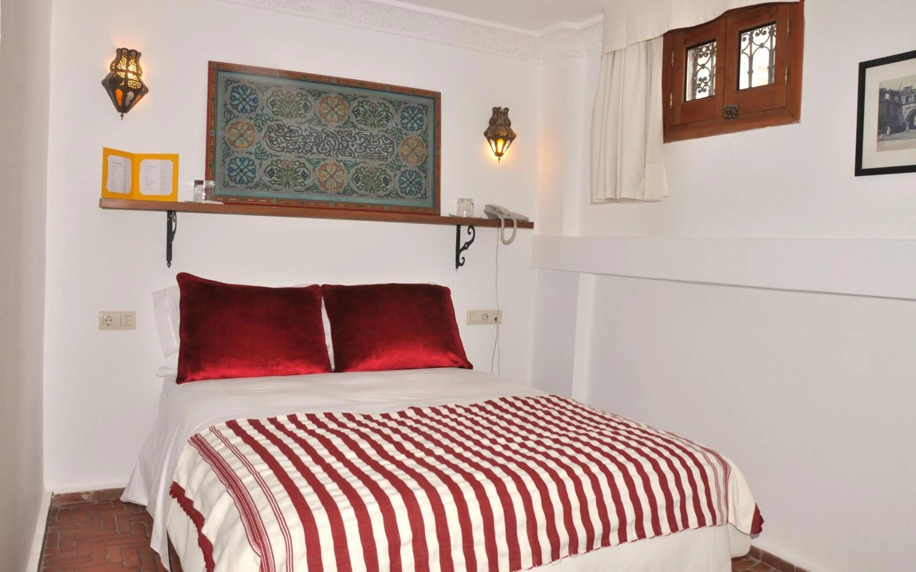 Bedroom, Bed in Hotel Blanco Riad