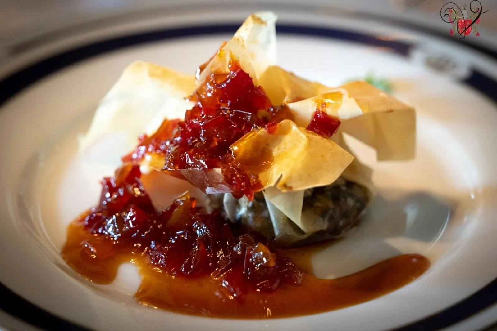 Food close-up in Casa Dos Varais, Manor House