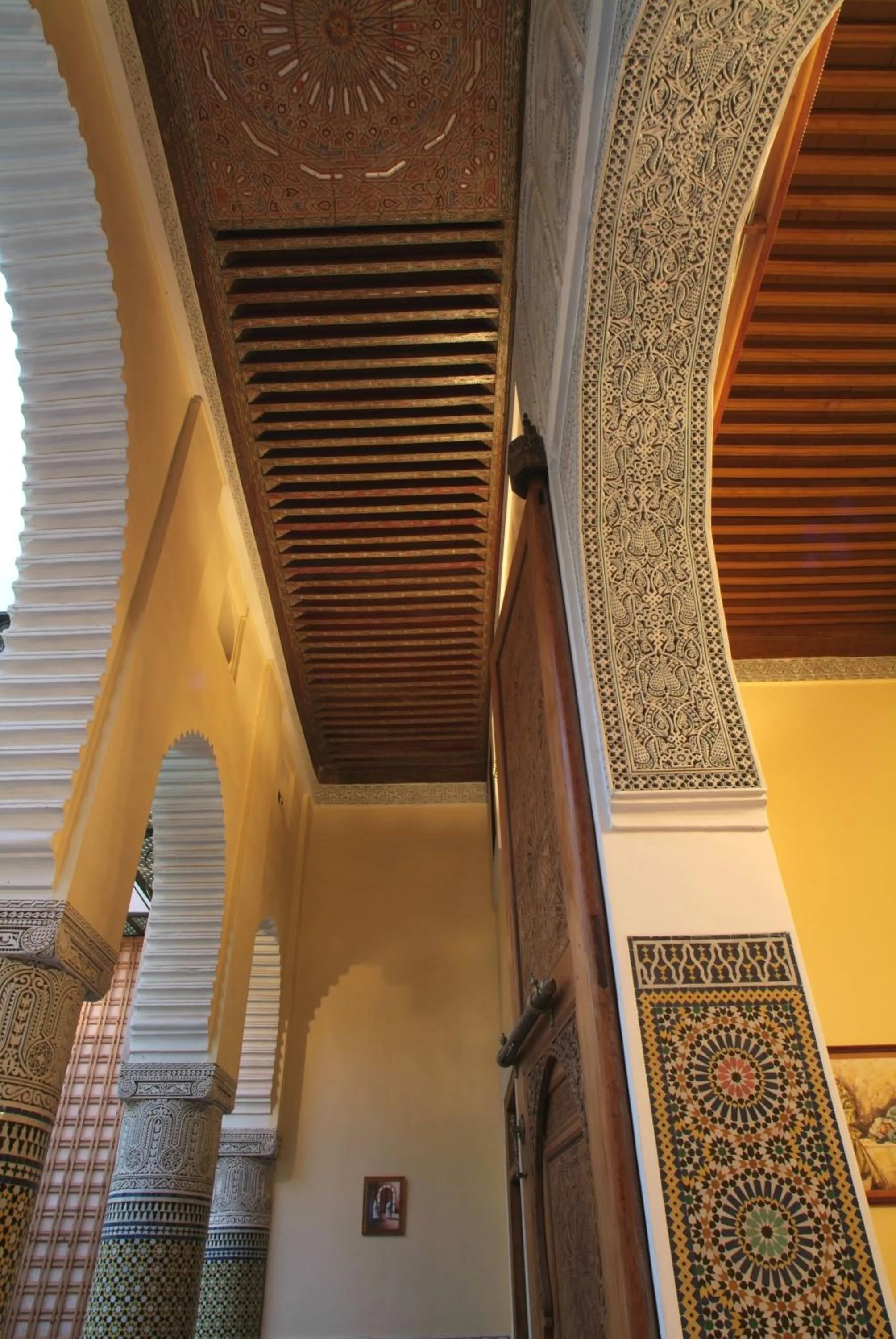Decorative detail in Riad Jaouhara