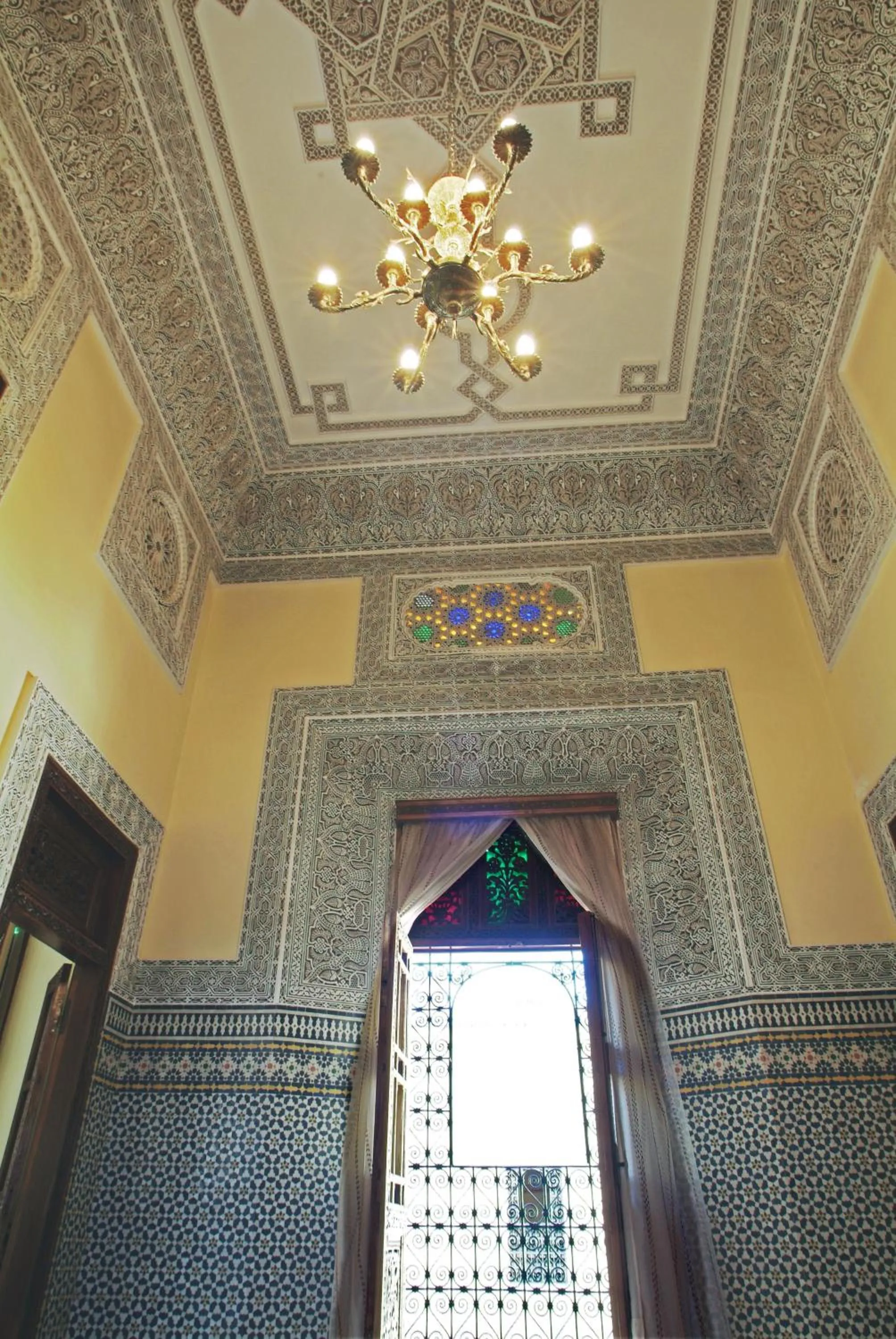 Decorative detail in Riad Jaouhara