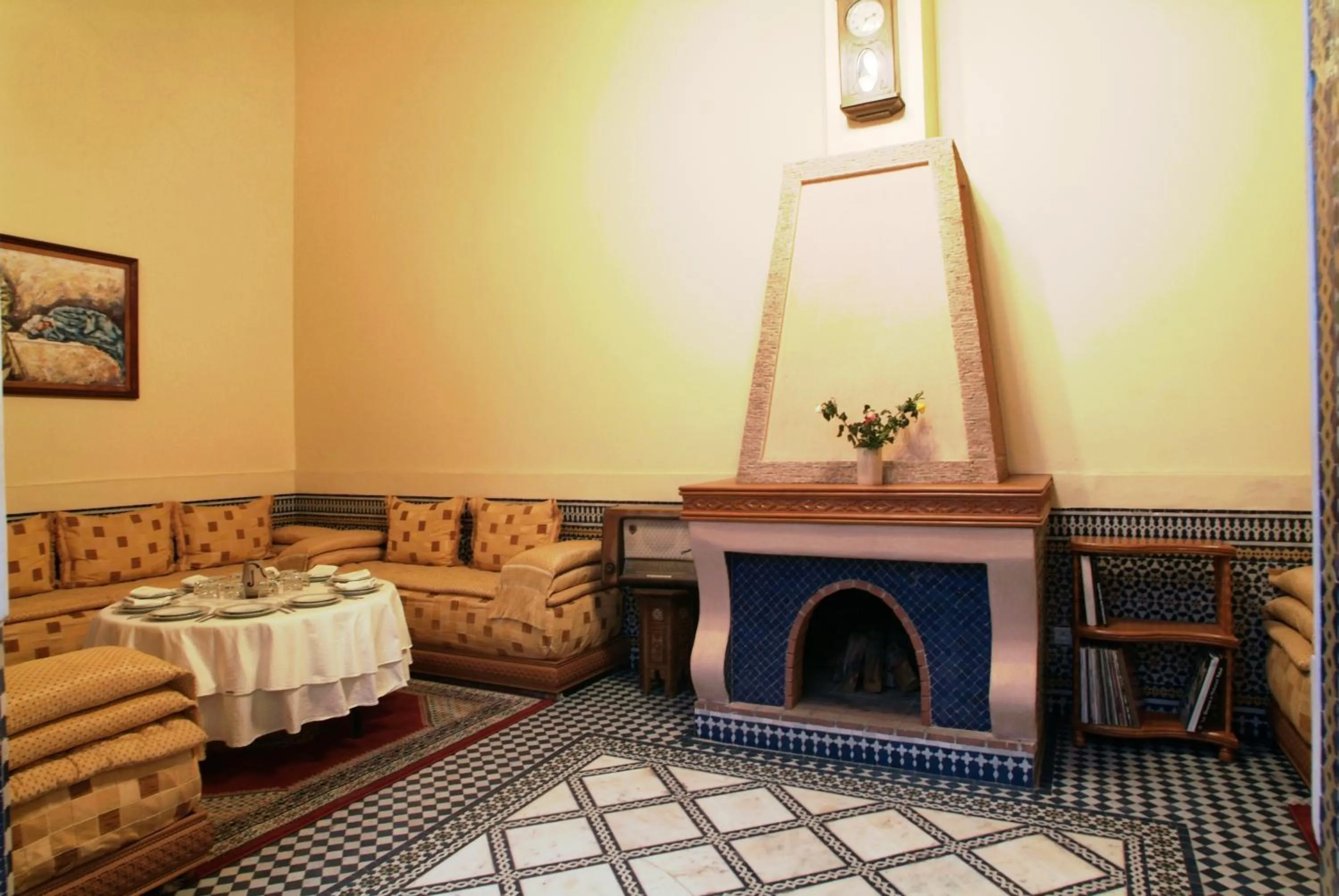 Living room in Riad Jaouhara