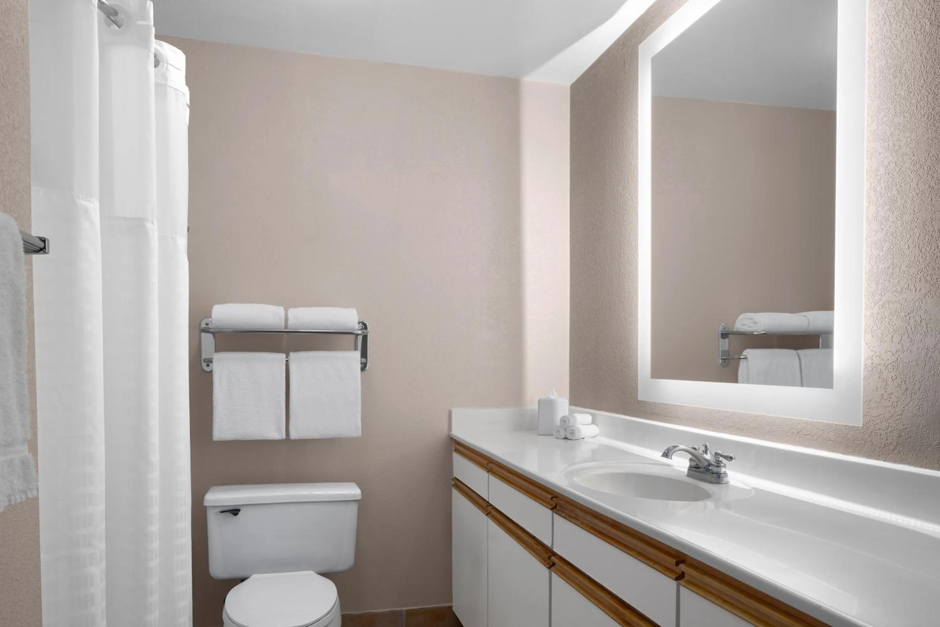 Bathroom in Larkspur Landing Extended Stay Suites Milpitas