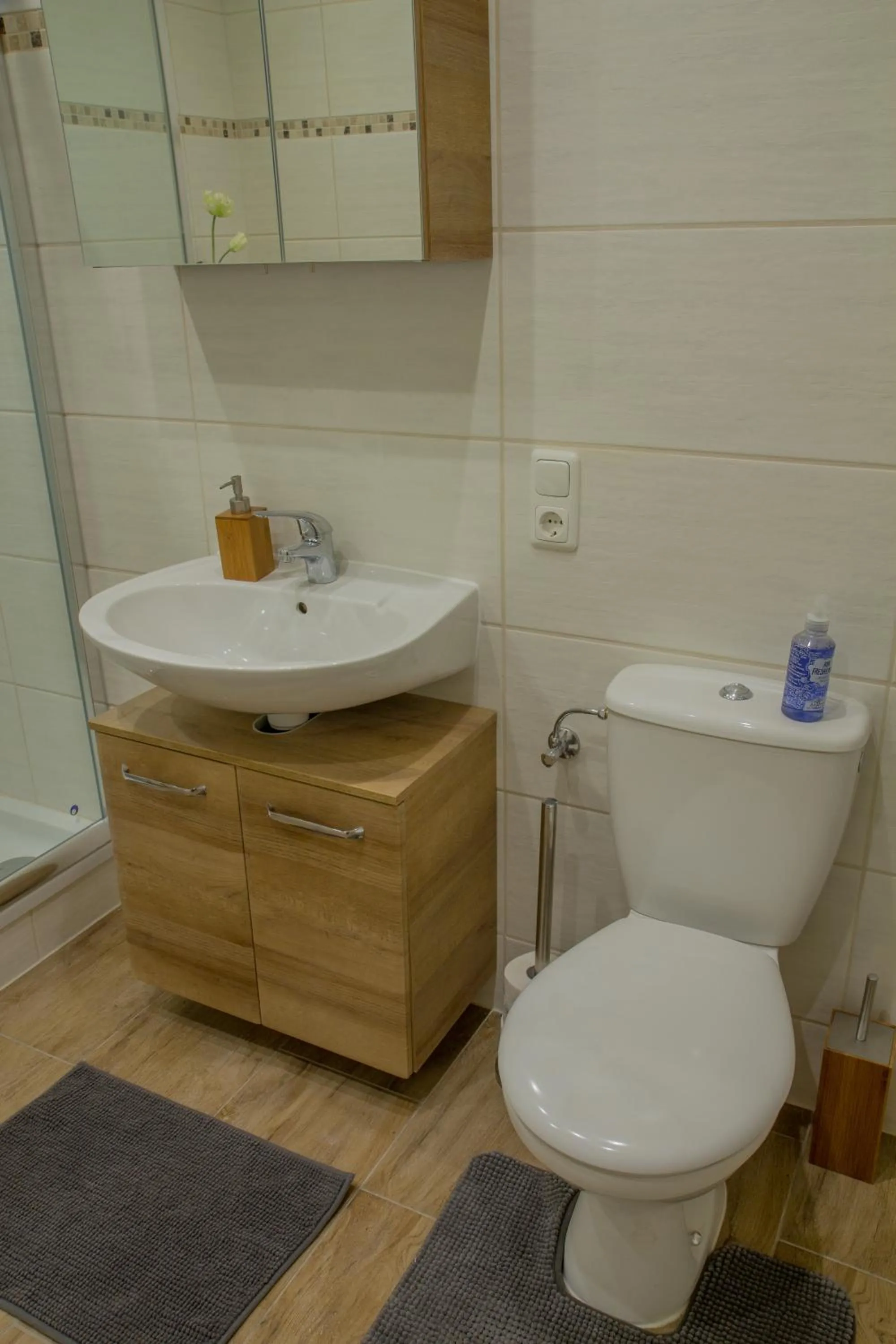 Toilet in Welt Lodge