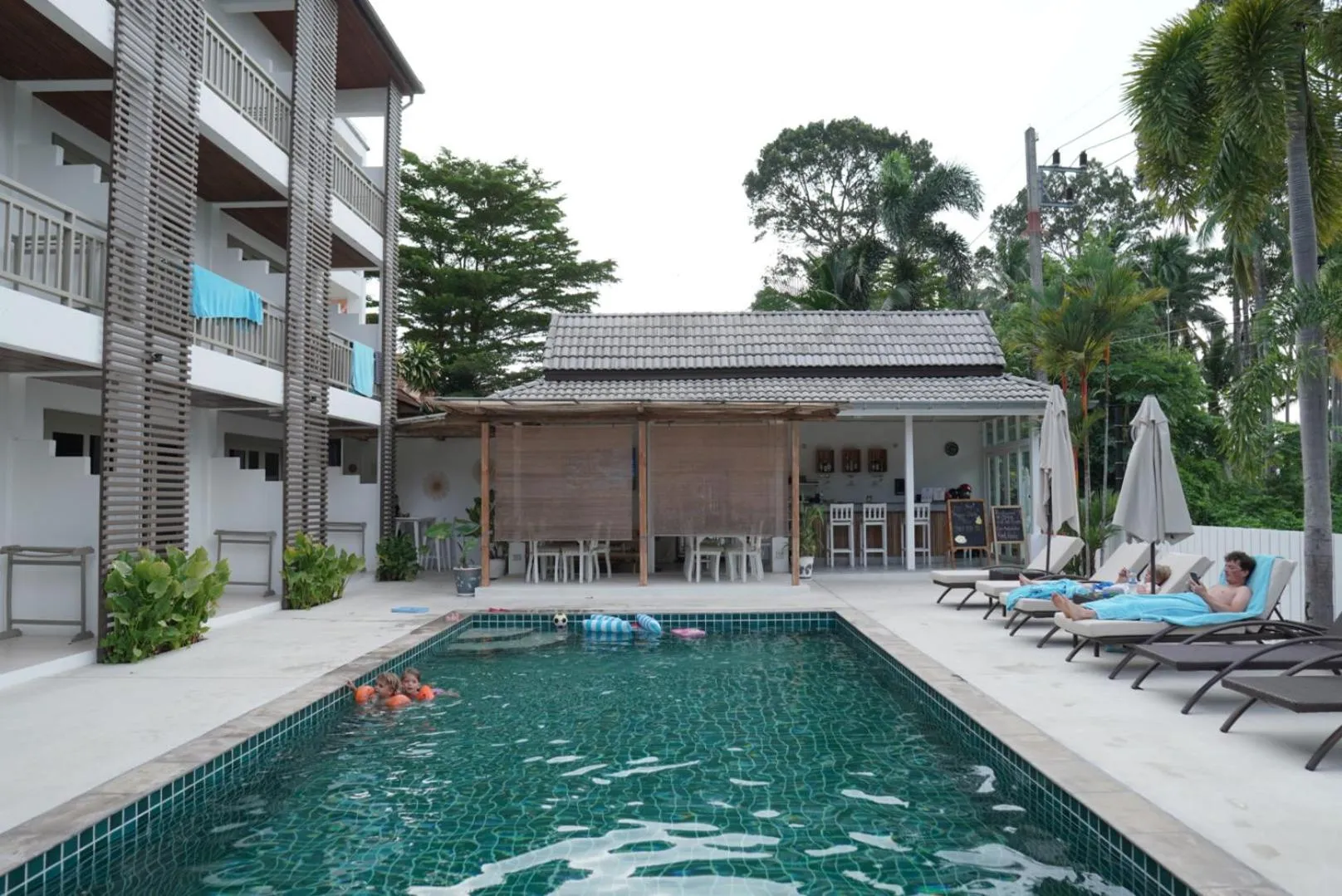 Property building in Ampha Place Hotel