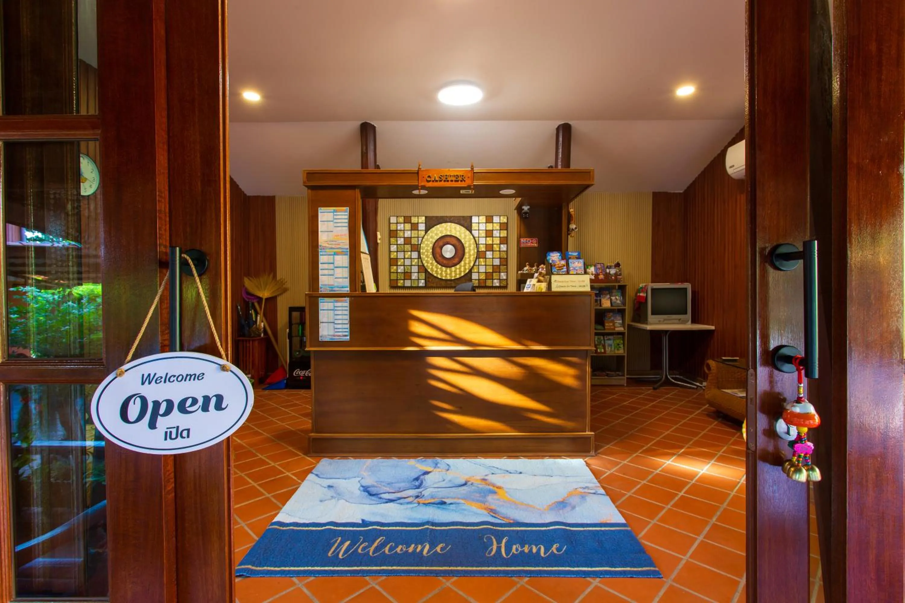 Lobby or reception in Harry's Bungalows