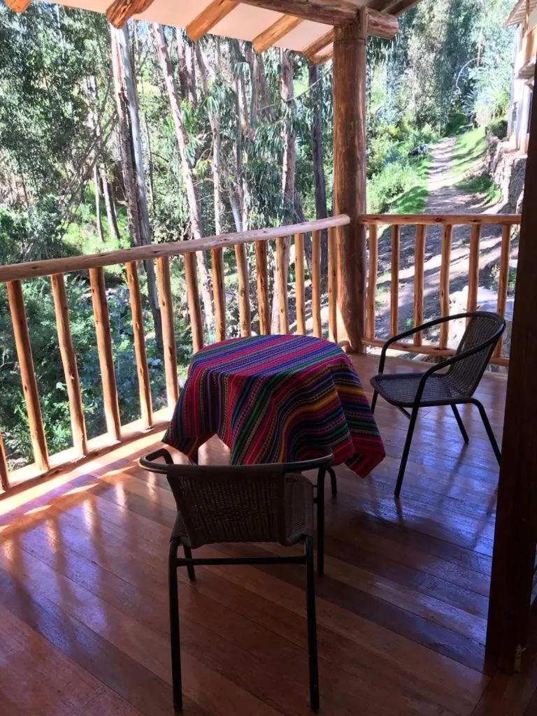 Balcony/Terrace in Bamboo Lodge Sacred Valley