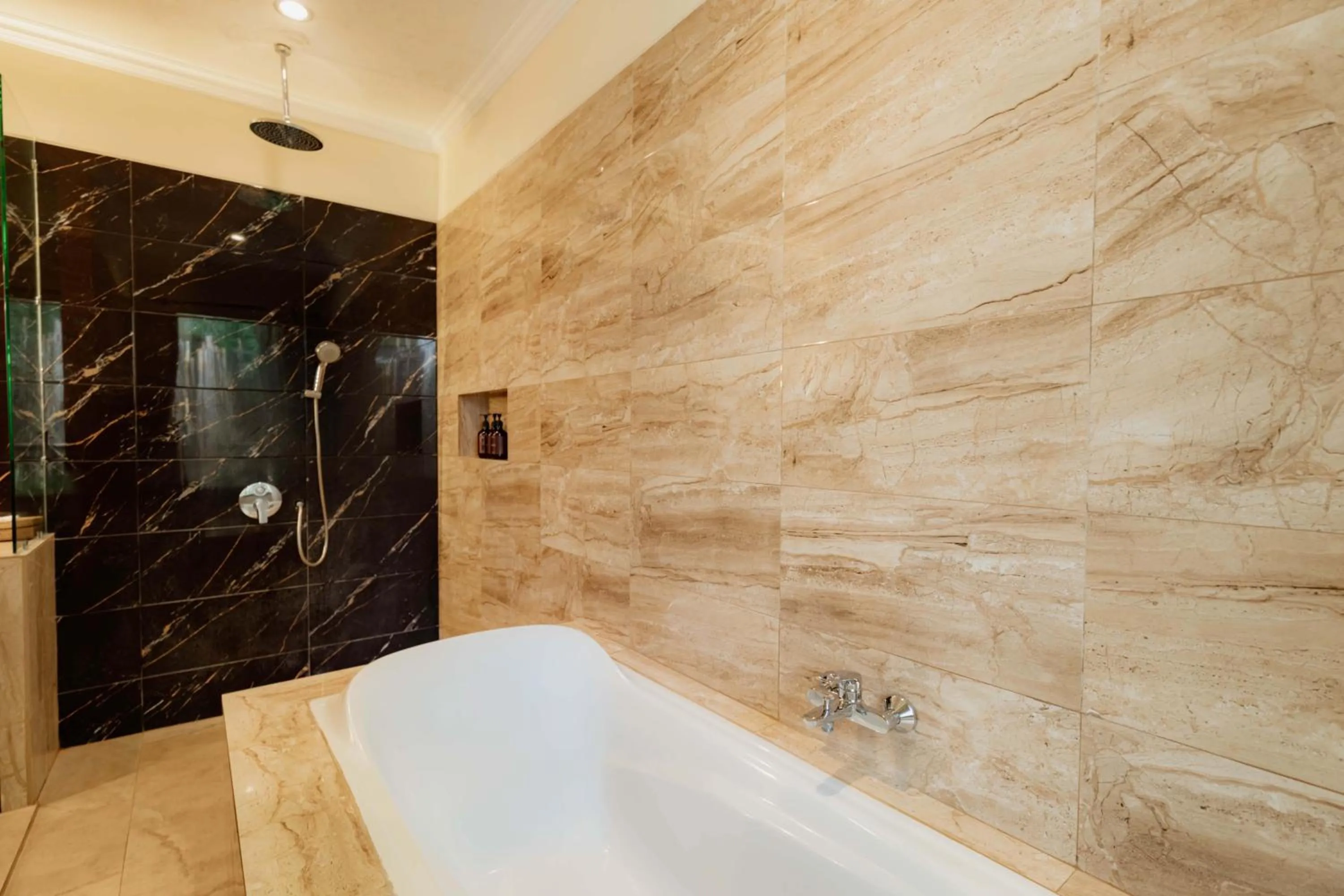 Shower in Suara Air Luxury Villa Ubud