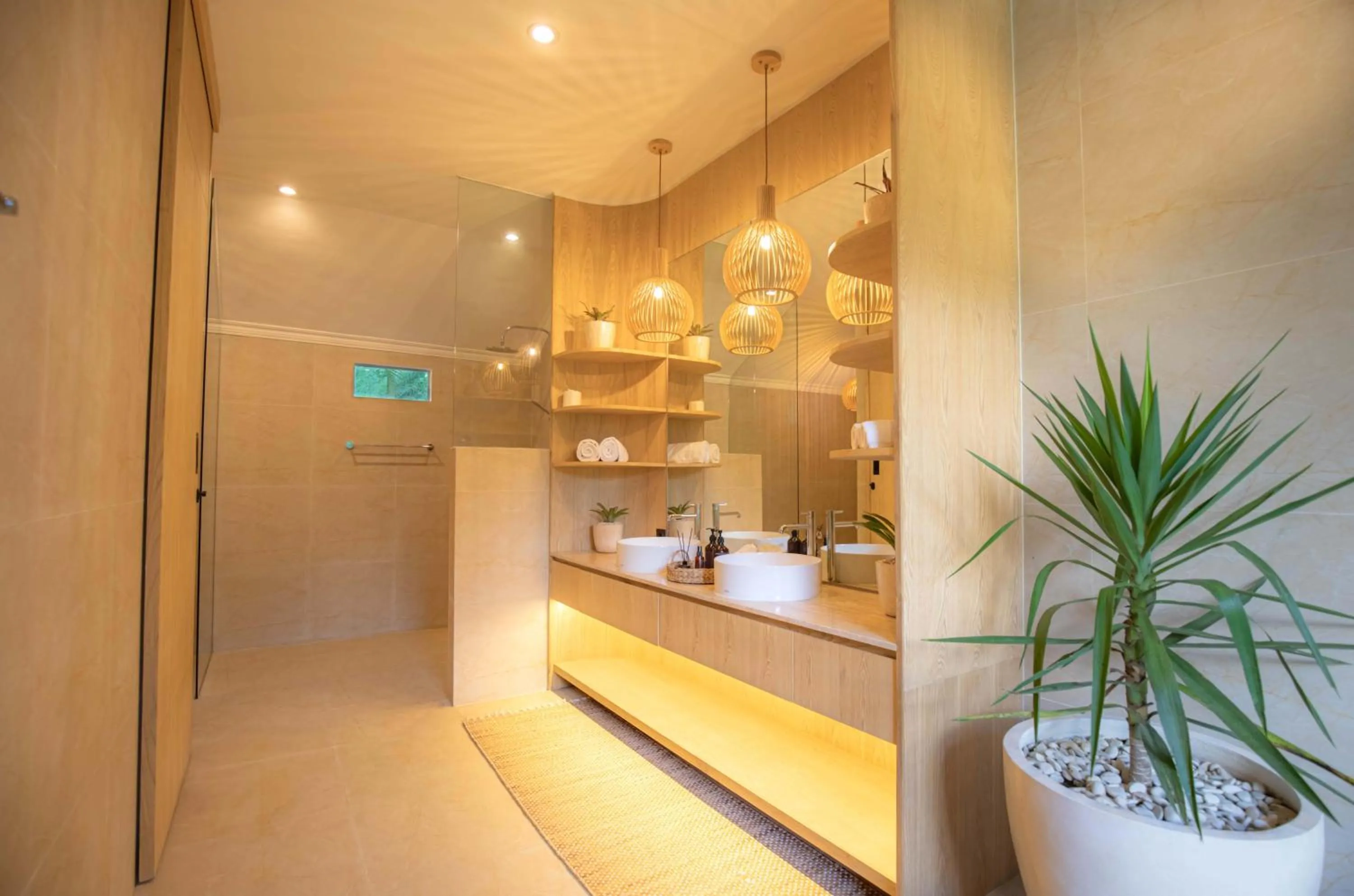 Bathroom in Suara Air Luxury Villa Ubud