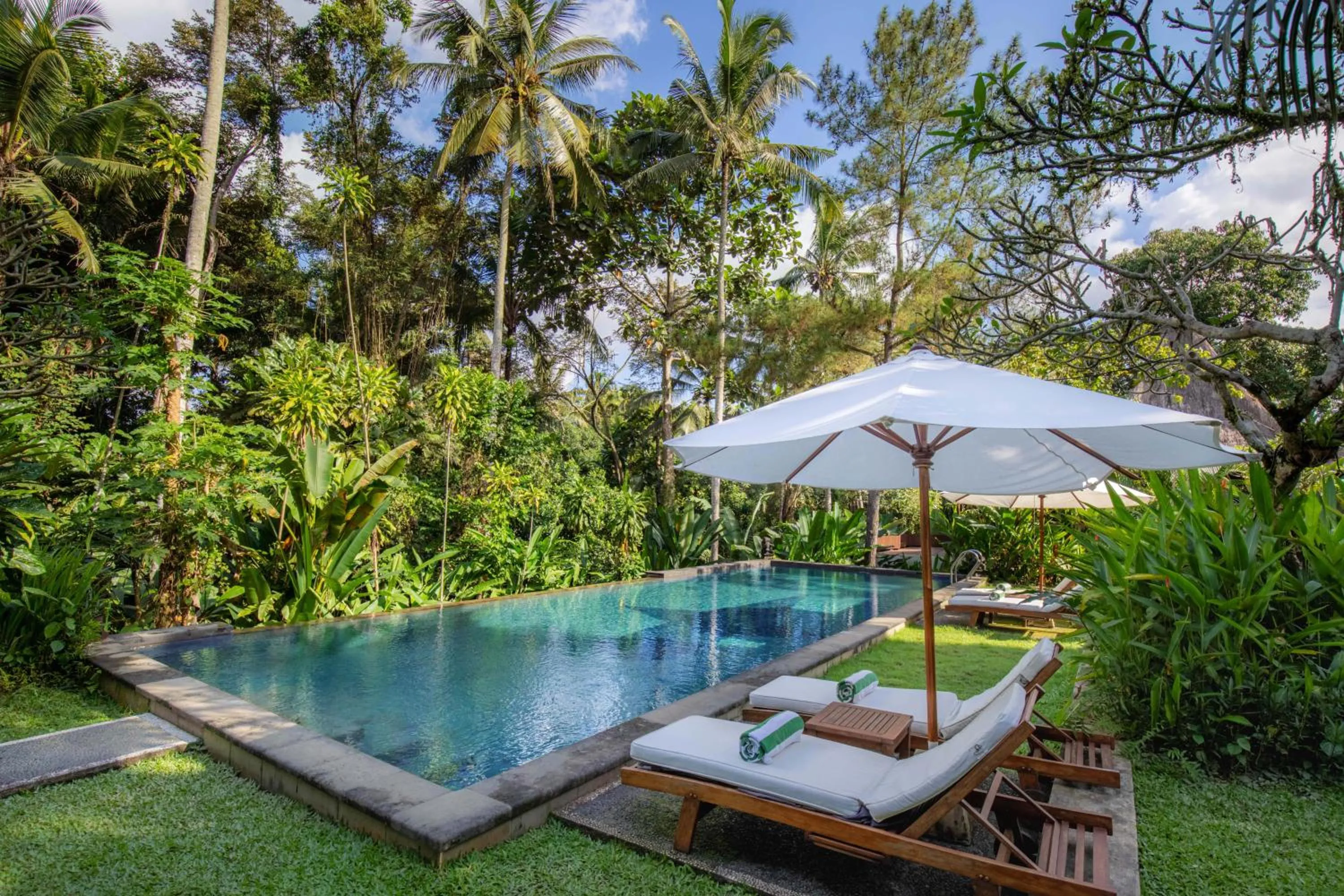 Day in Suara Air Luxury Villa Ubud
