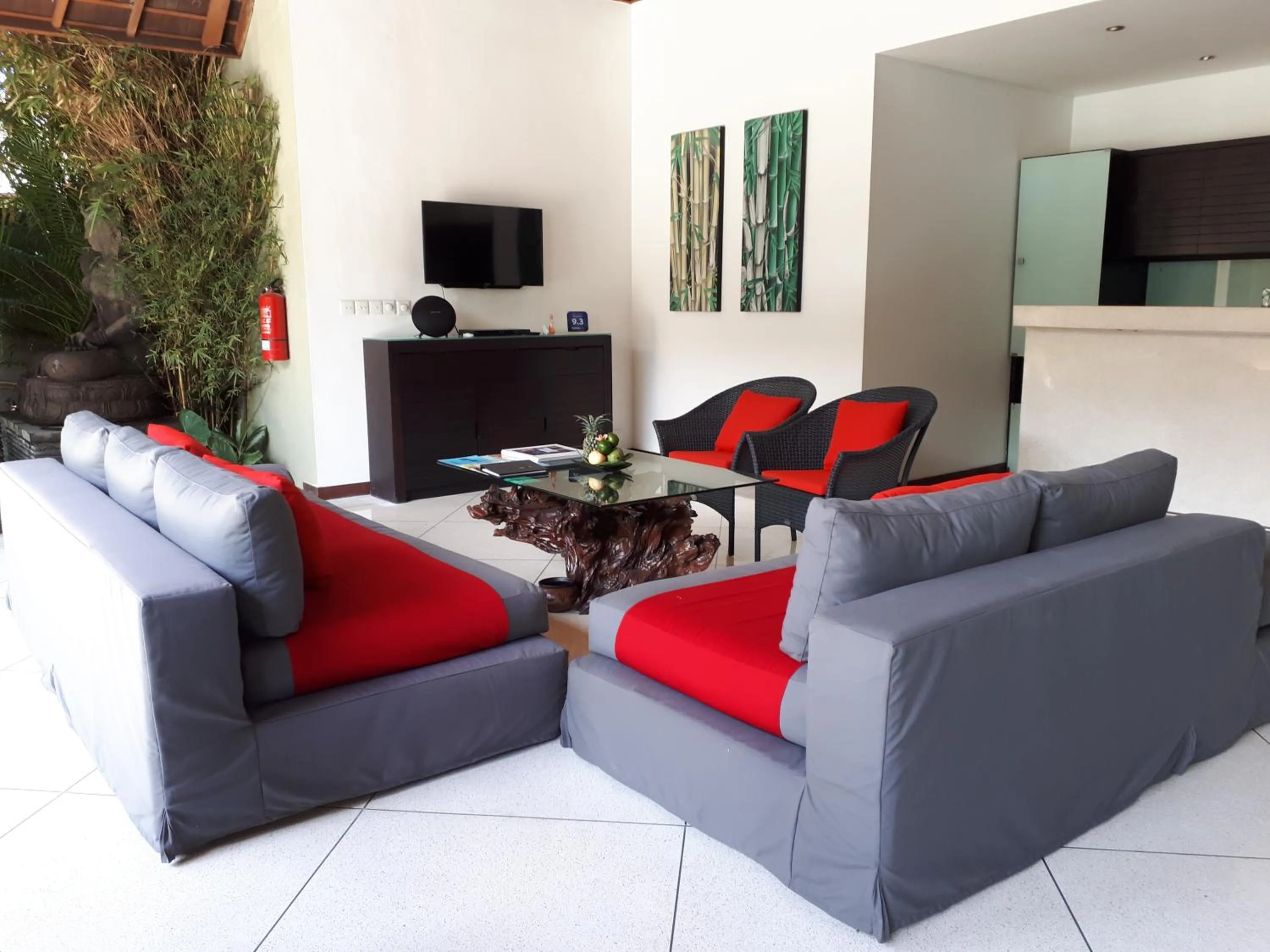 Living room in Villa Zanissa