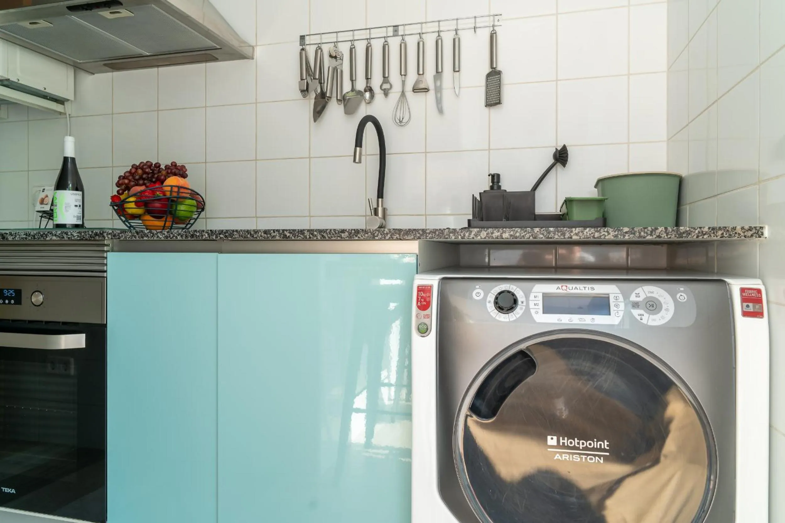 Kitchen or kitchenette in Terrassa de Mar Apartment