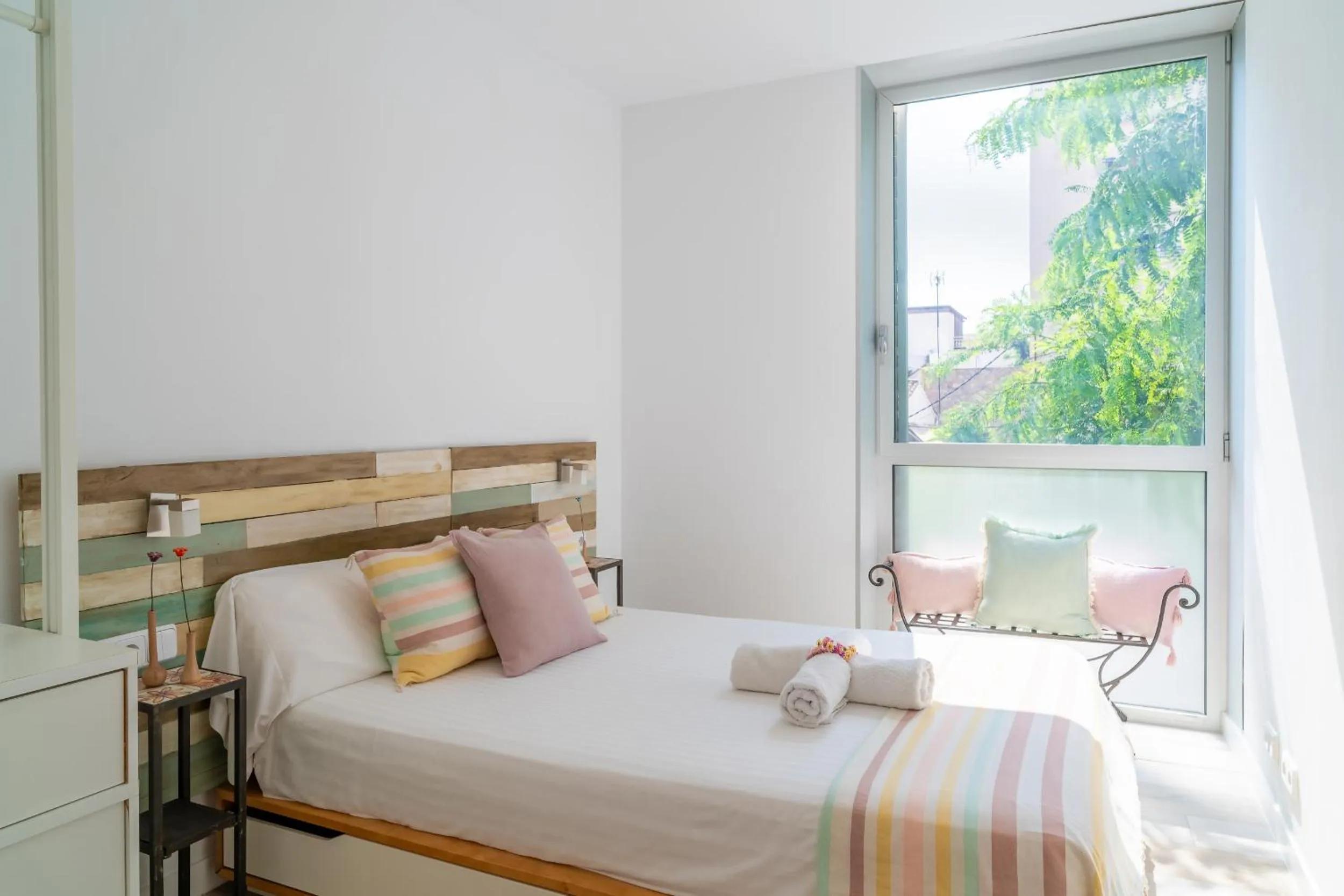 Photo of the whole room, Bed in Terrassa de Mar Apartment