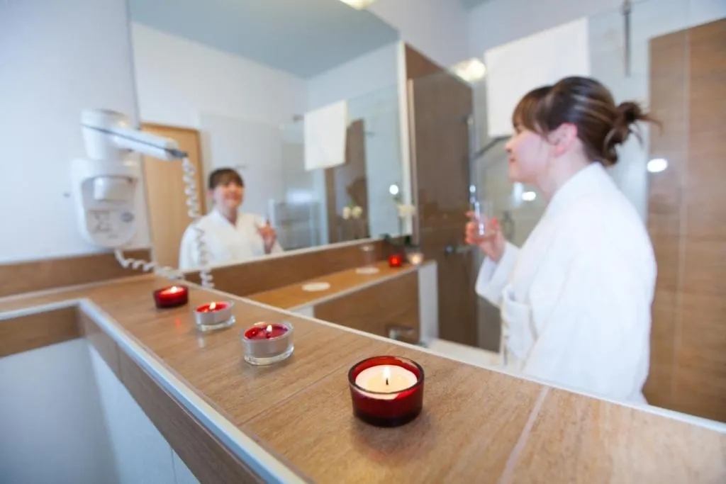 Bathroom in Hotel Corvus Aqua