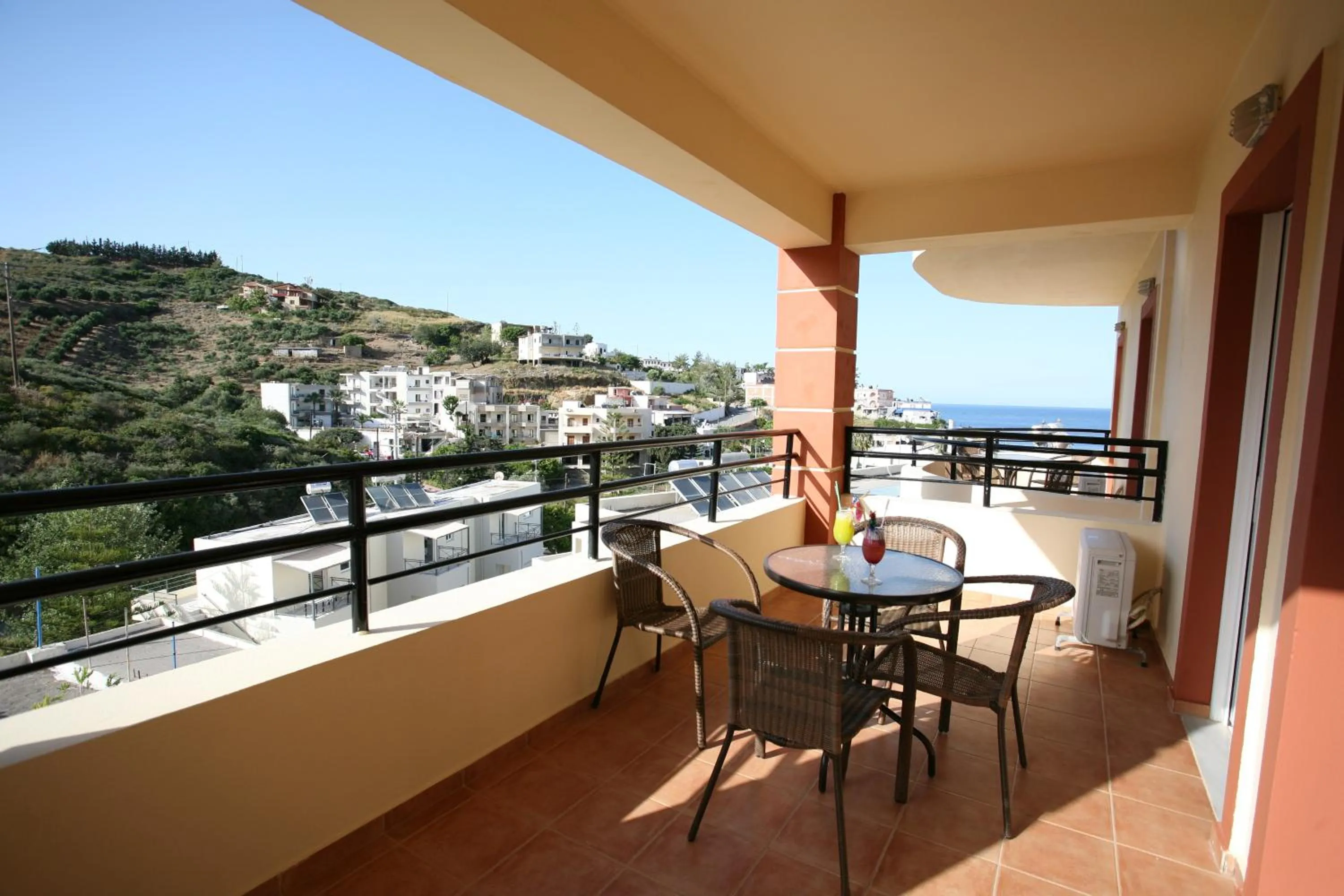 Balcony/Terrace in Elpis Studio Apartments