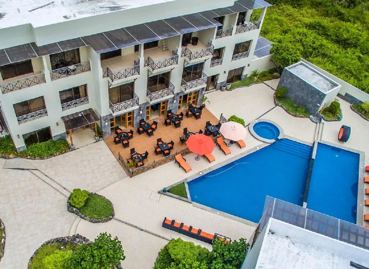Bird's eye view in Palo Santo Galápagos Hotel