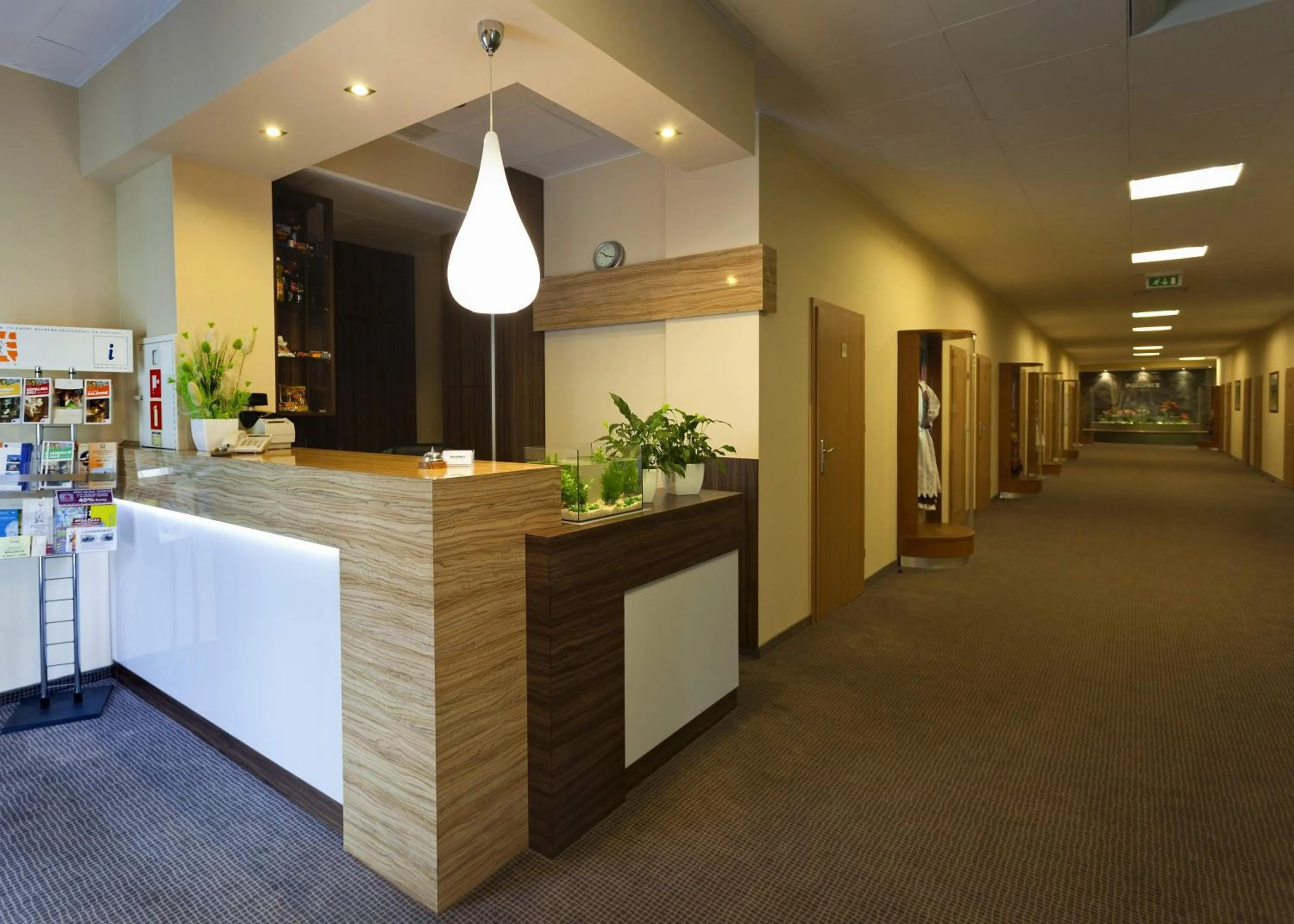Lobby or reception in Hotel Polonez
