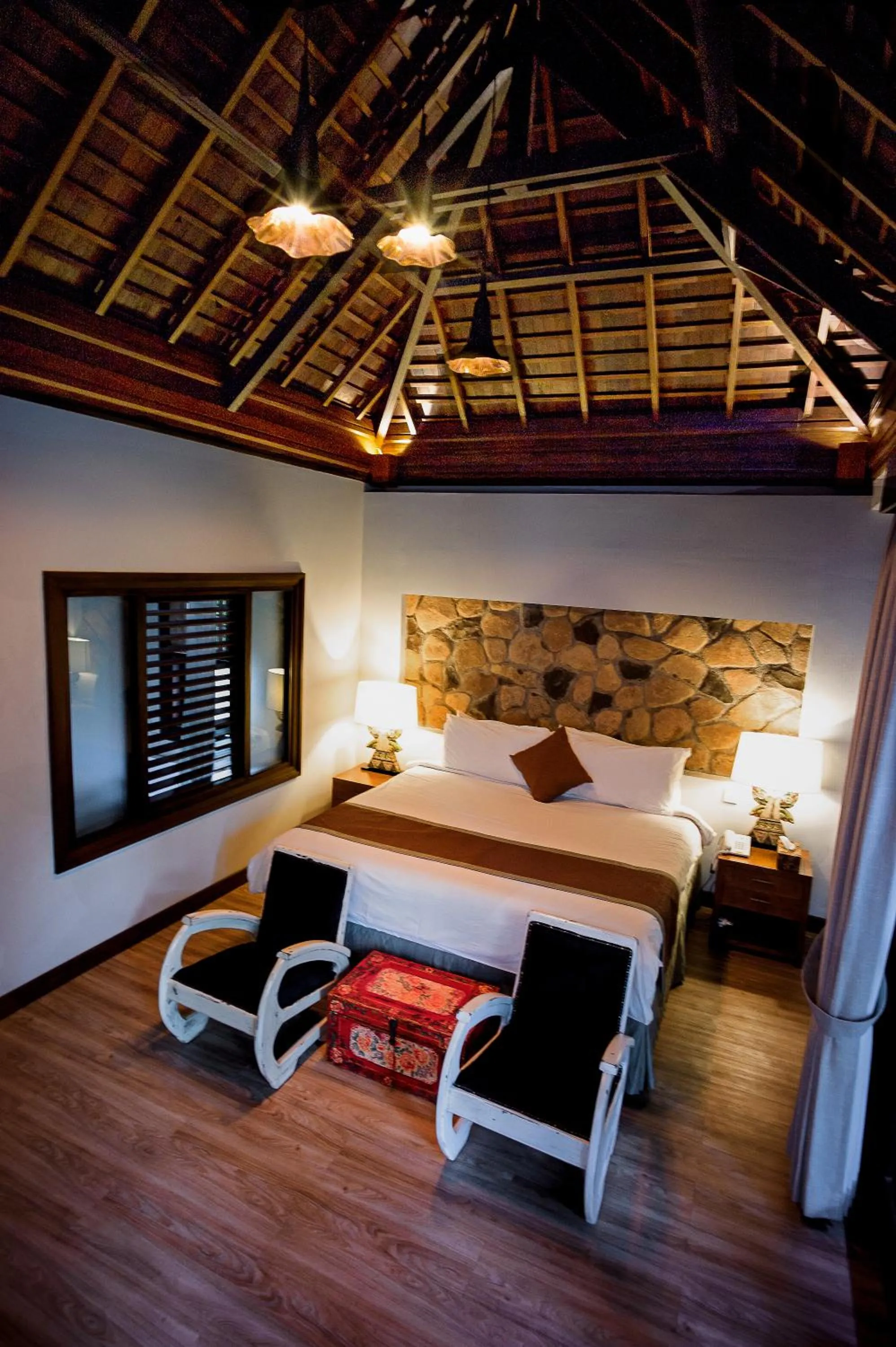 Bedroom, Bed in D'Sriwing Villa Gallery