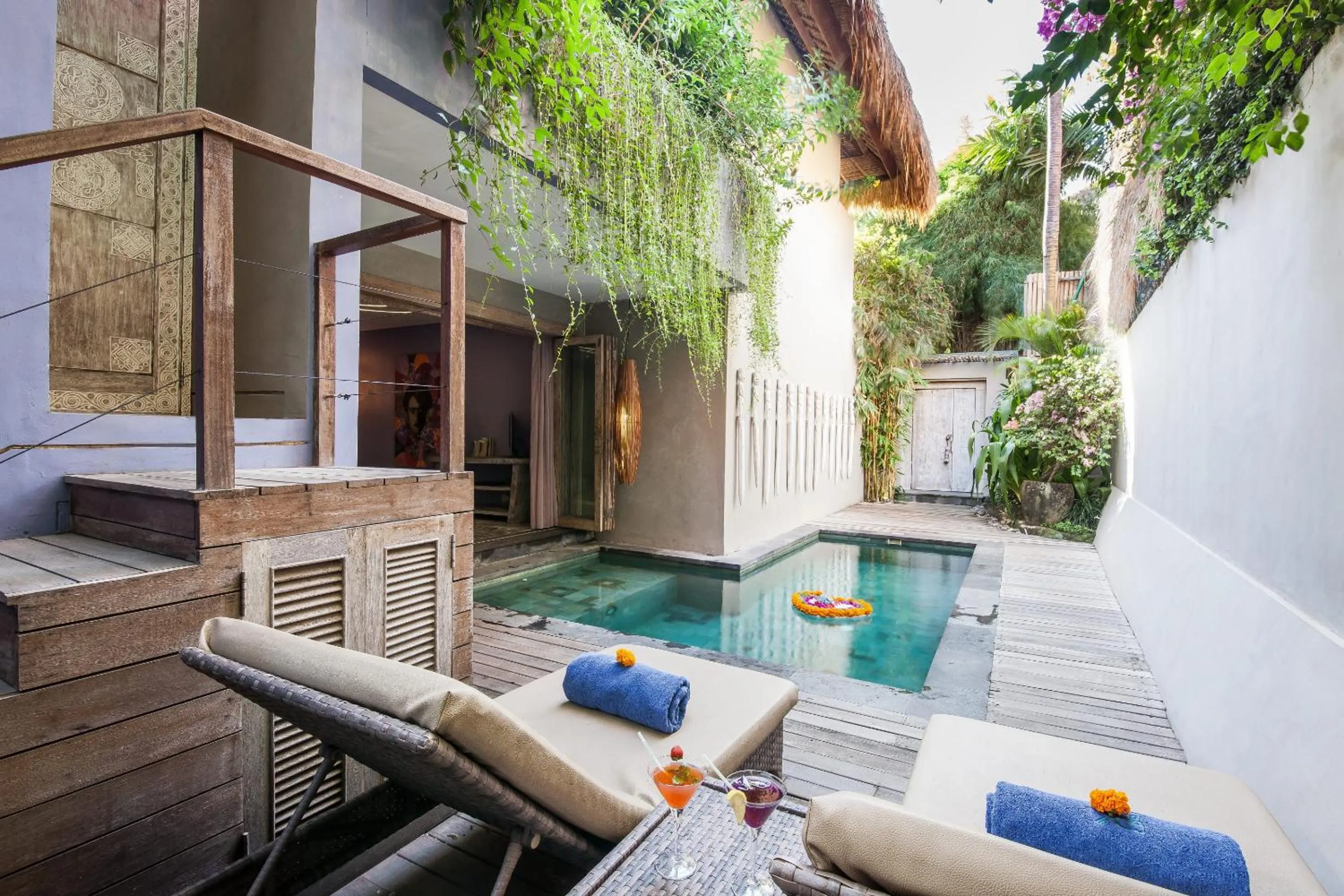 Swimming pool in Blue Karma Dijiwa Seminyak