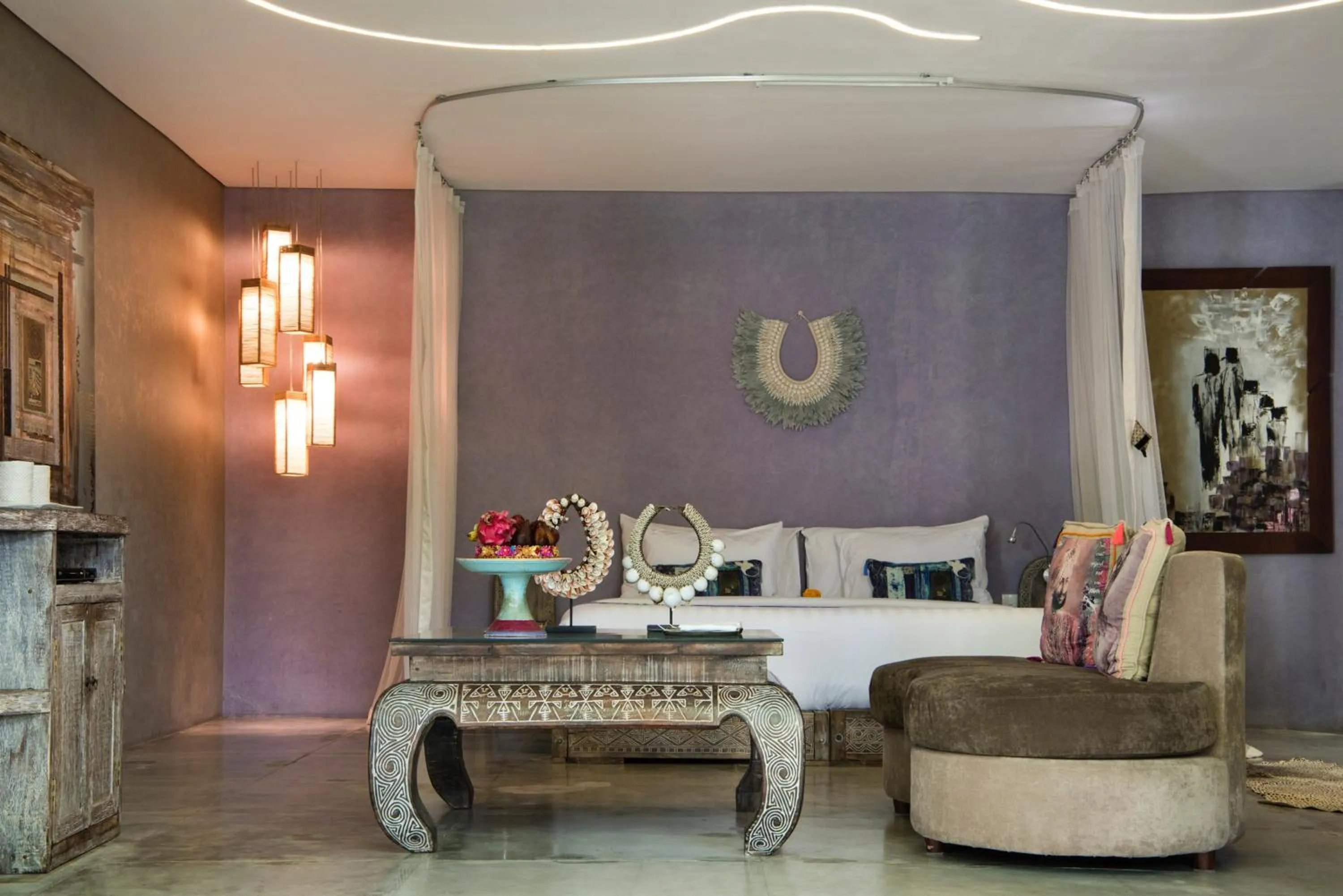 Bed in Blue Karma Dijiwa Seminyak