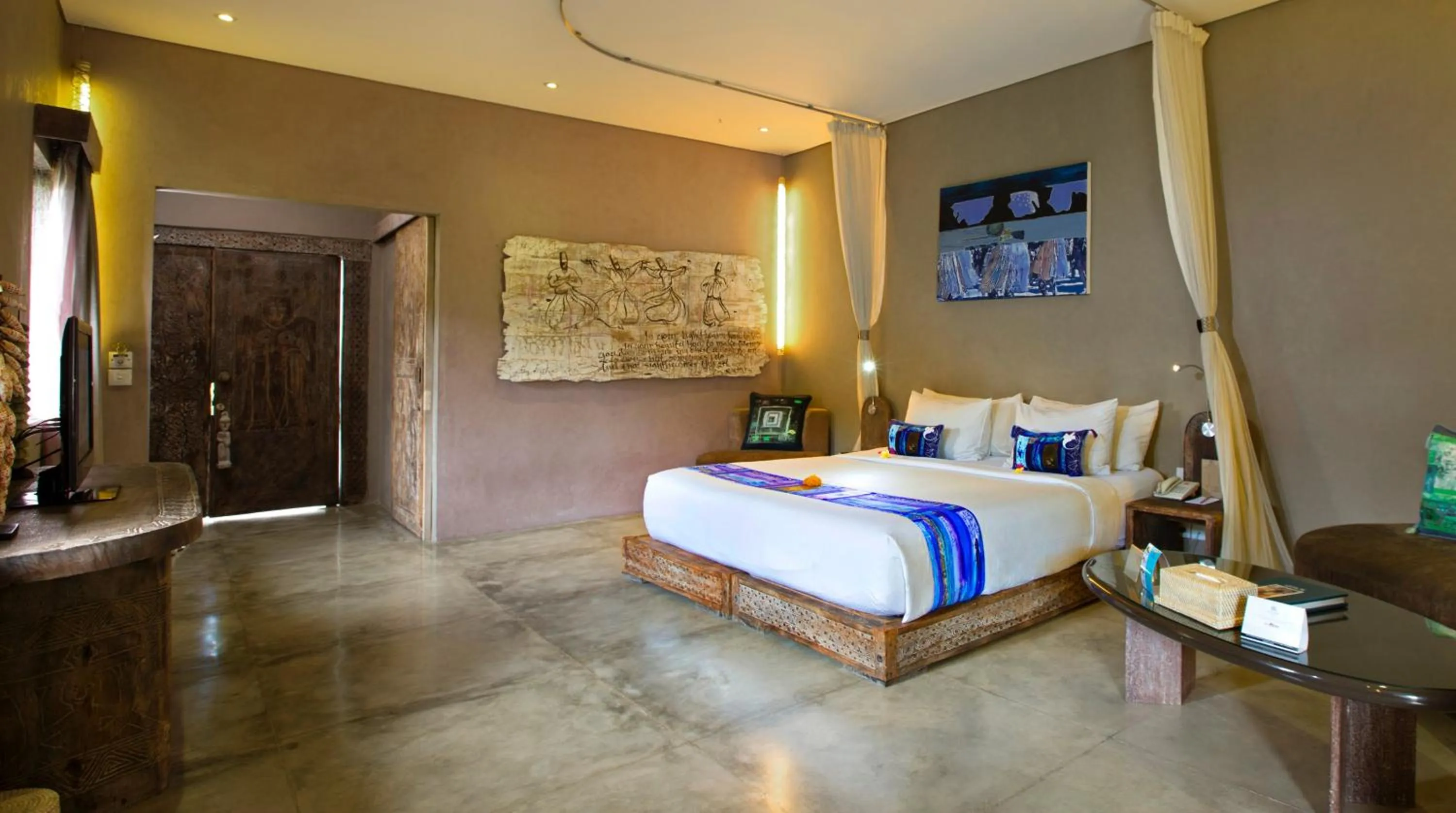 Bed in Blue Karma Dijiwa Seminyak