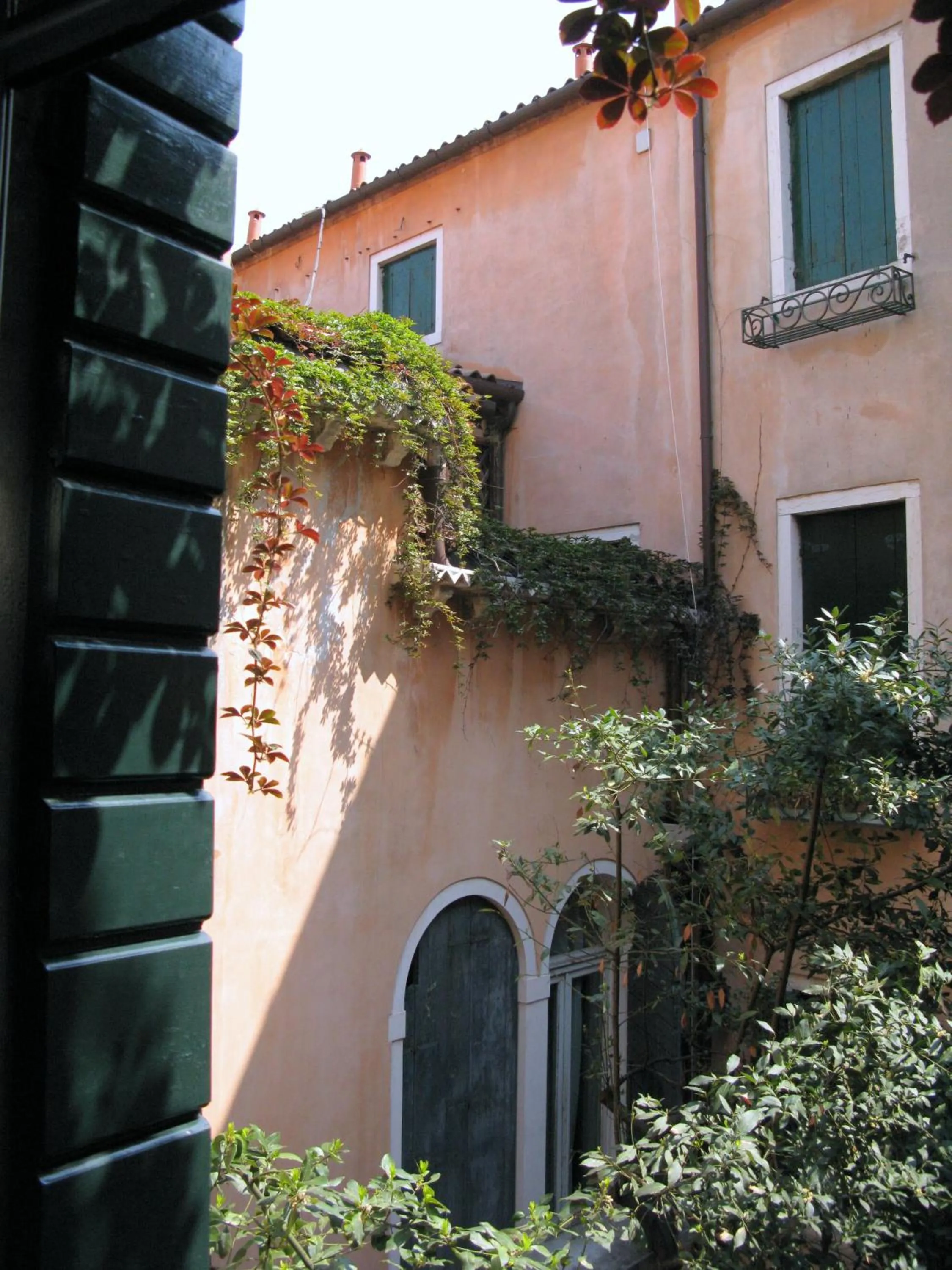 Garden view in Casa Dolce