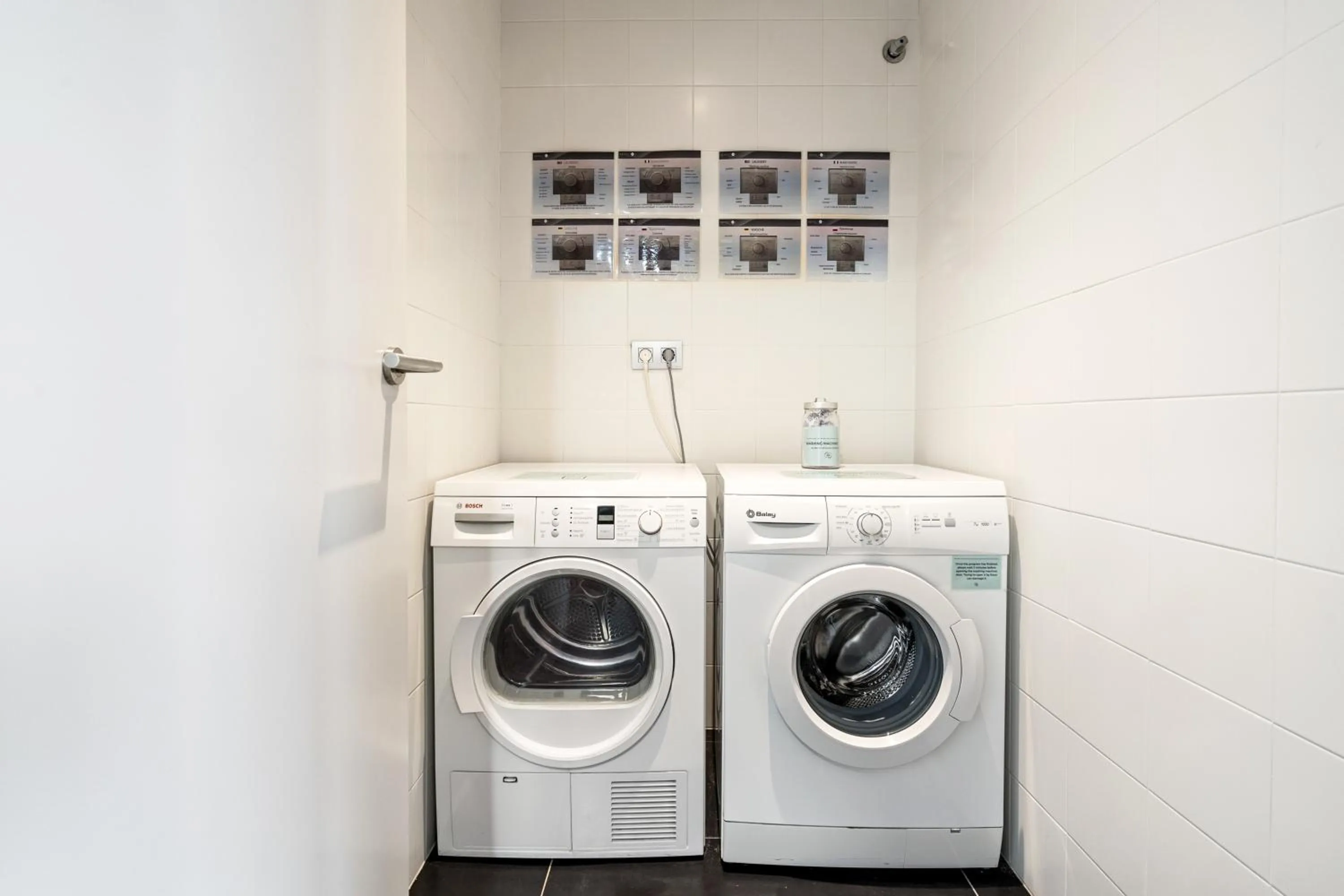 washing machine in Sensation Sagrada Familia