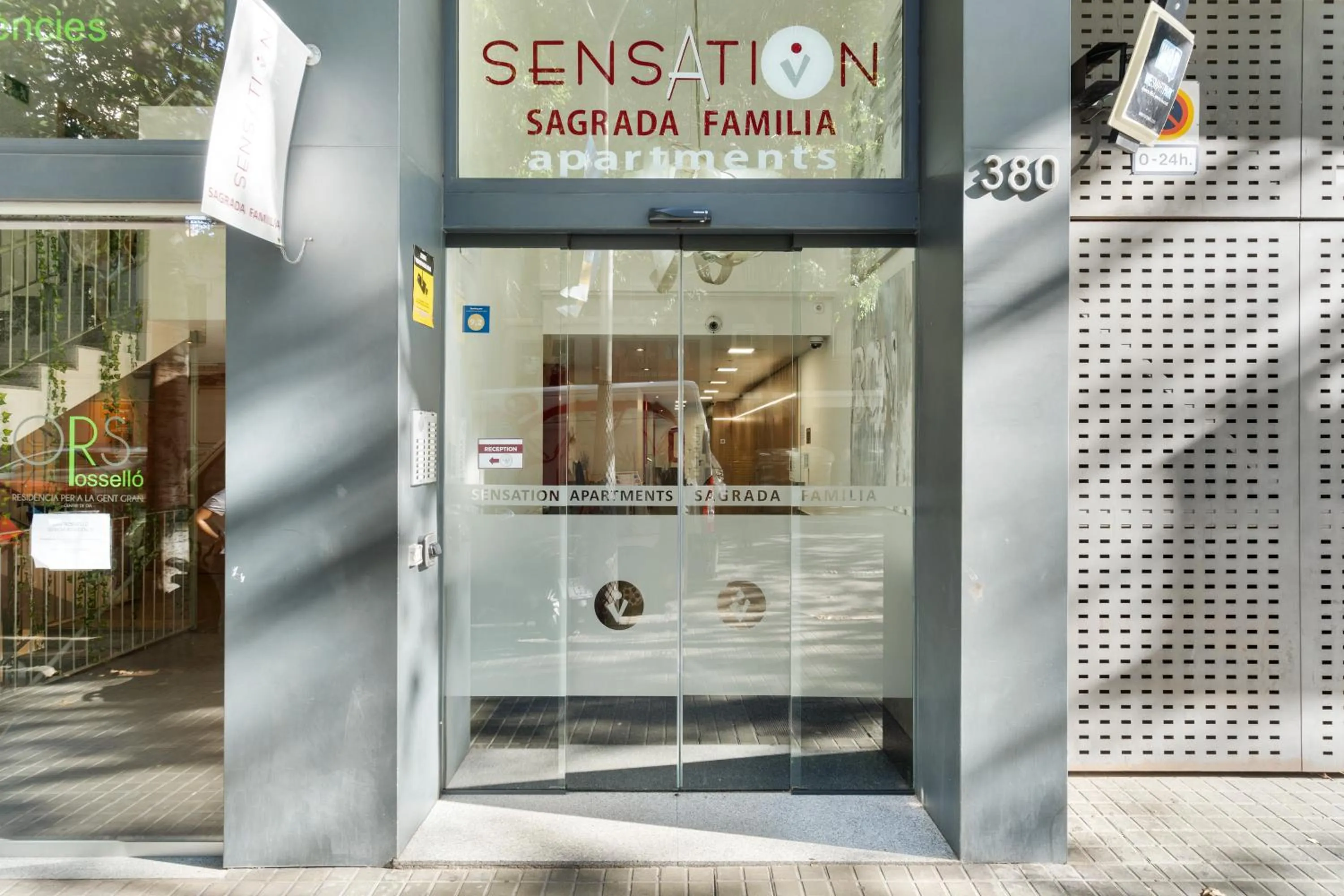 Facade/entrance in Sensation Sagrada Familia