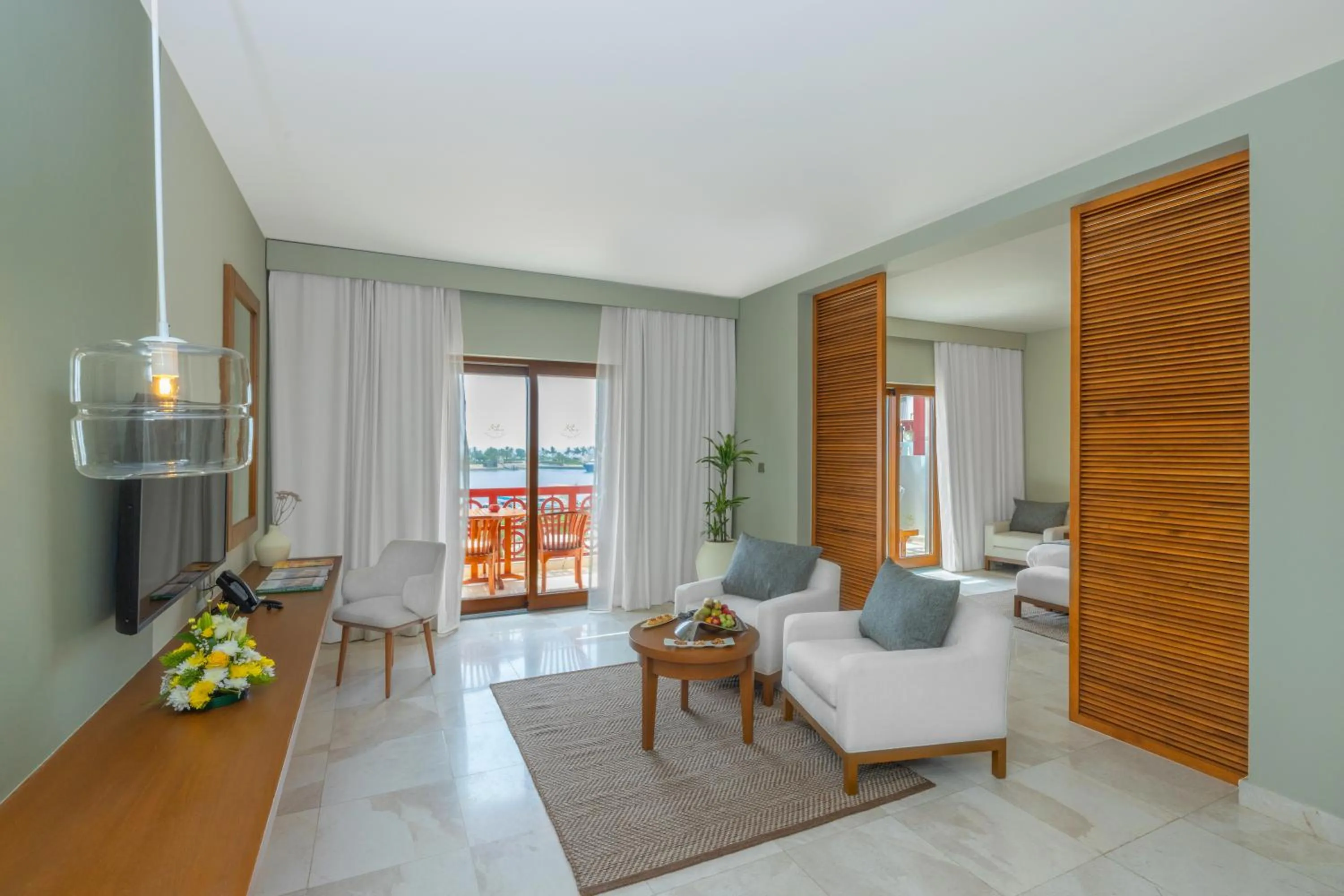 Living room in Sifawy Boutique Hotel