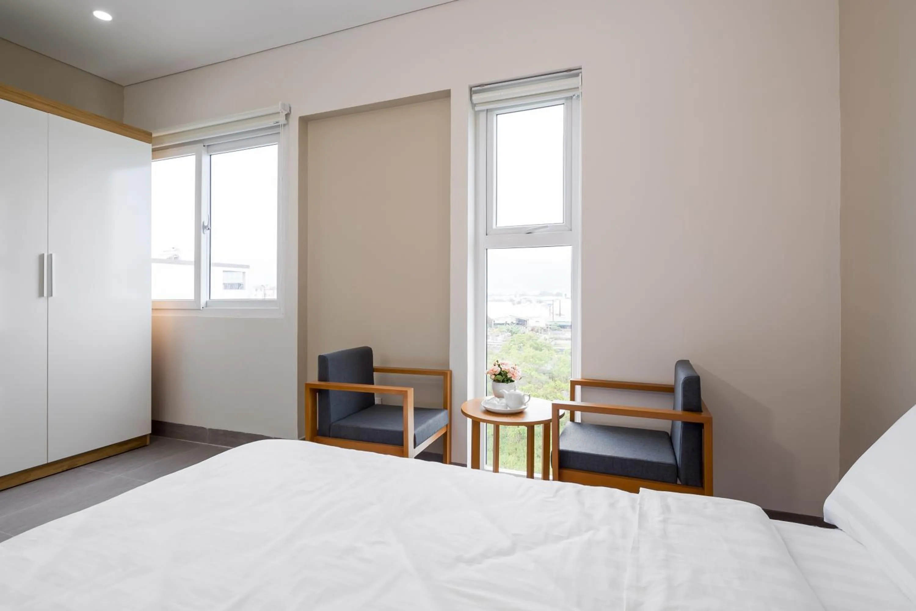 Bed in Anh Villa Hotel