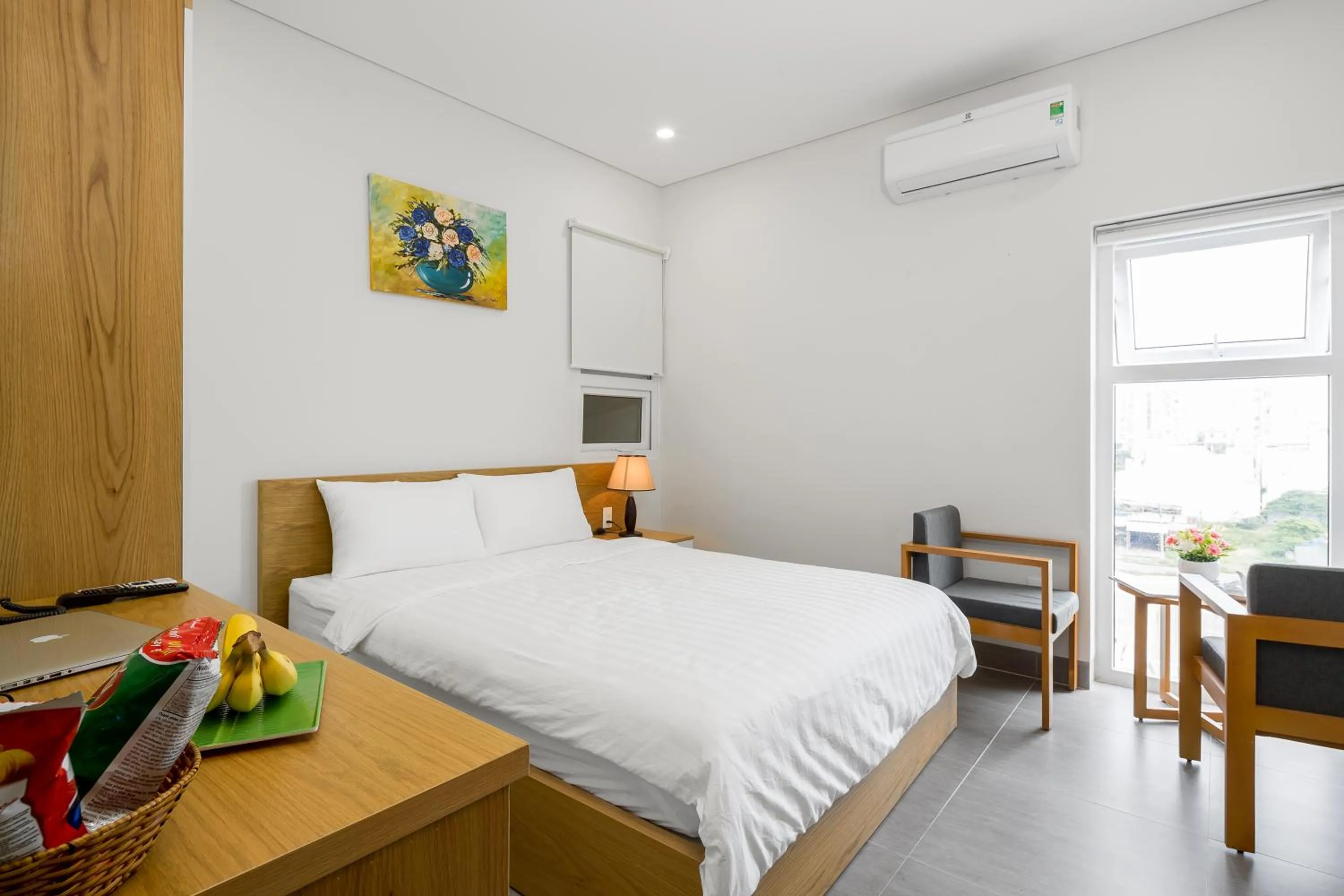 Bed in Anh Villa Hotel