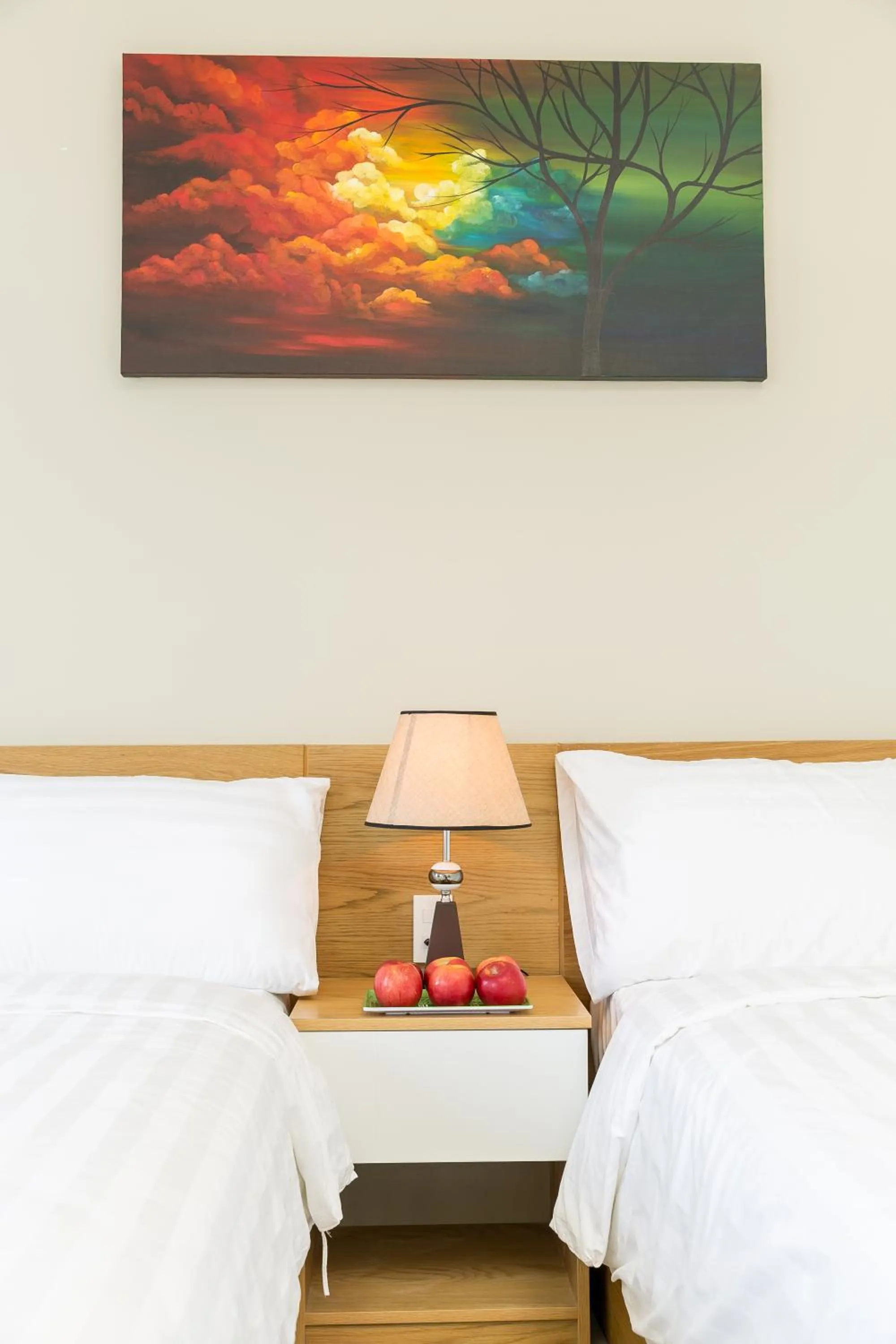 Bed in Anh Villa Hotel