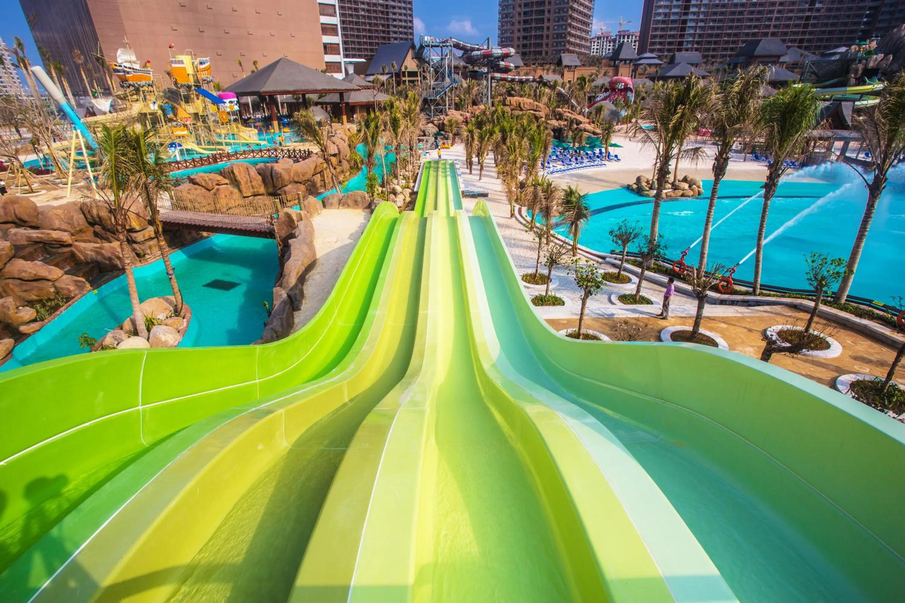 Aqua park in Mangrove Tree Resort World Sanya Bay-Coconut