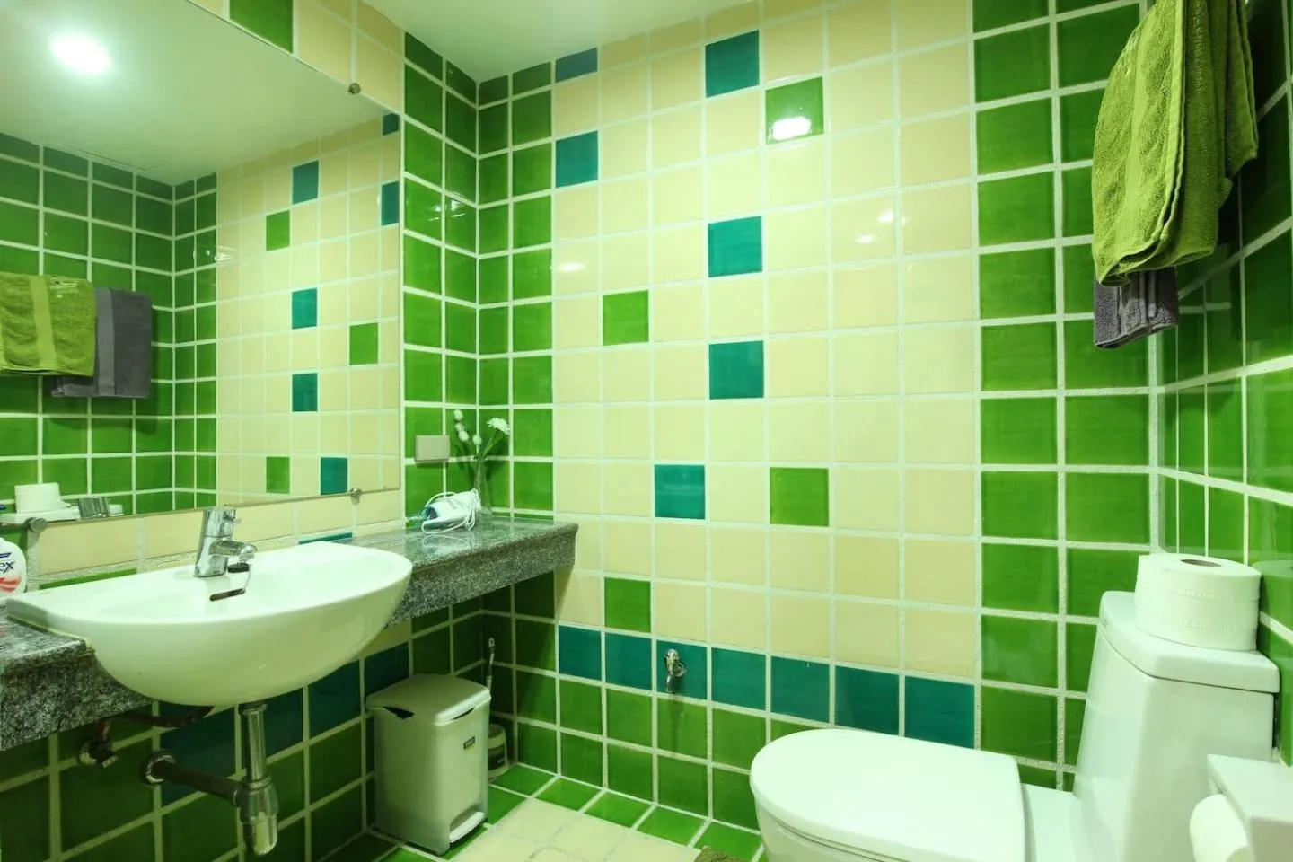 Bathroom in Serena Sathorn Suites