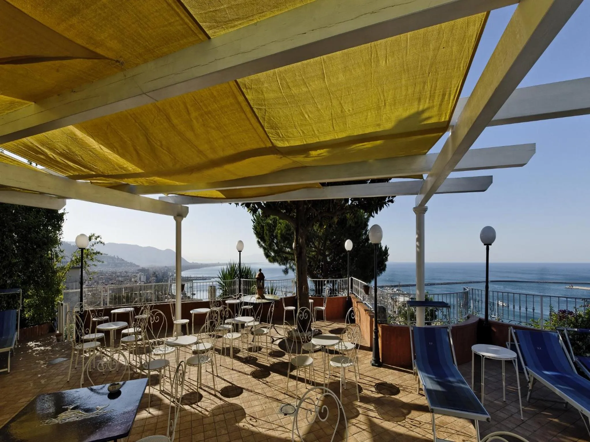 Patio in Villa Poseidon -Boutique Hotel-