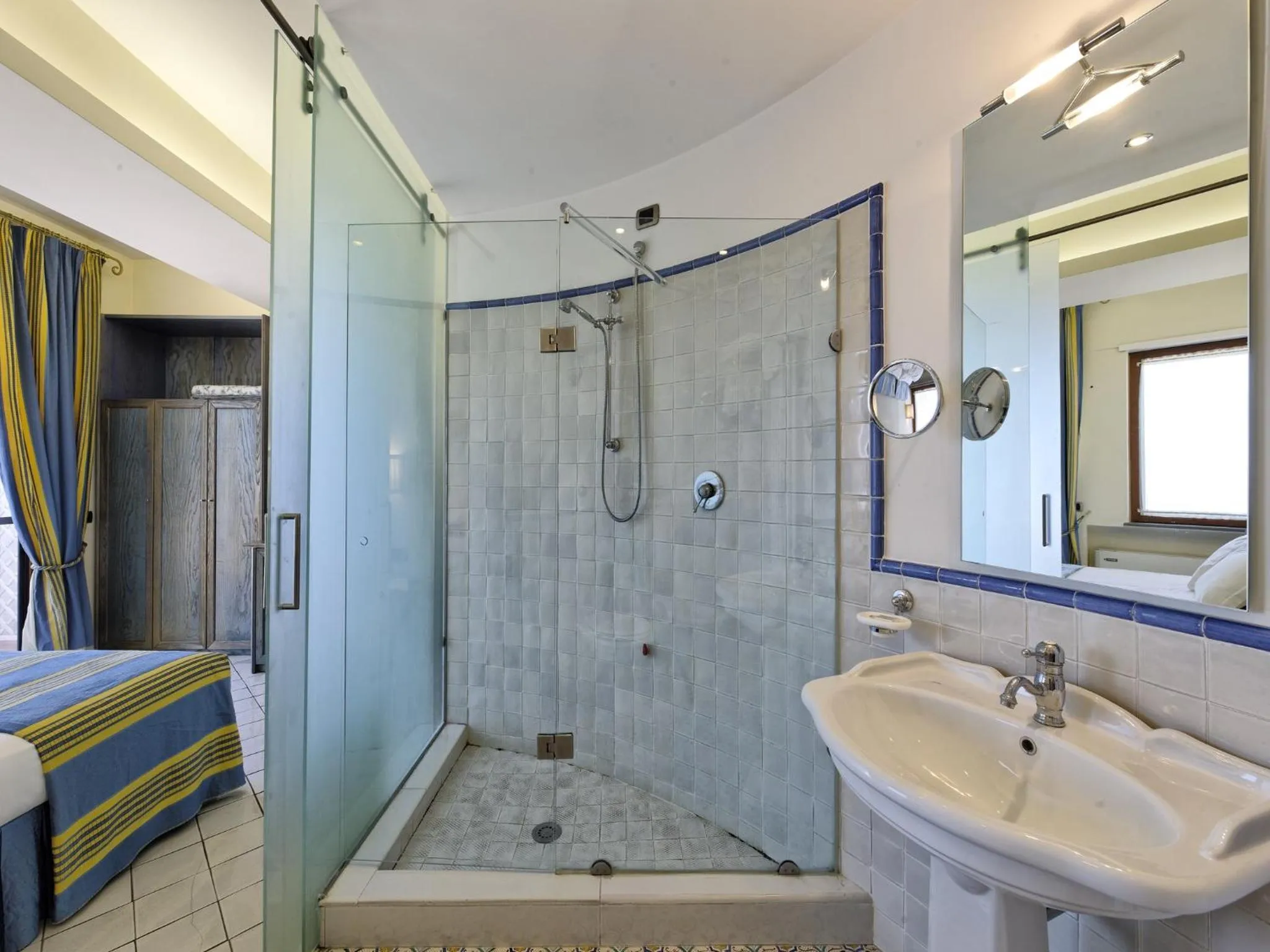 Shower in Villa Poseidon -Boutique Hotel-