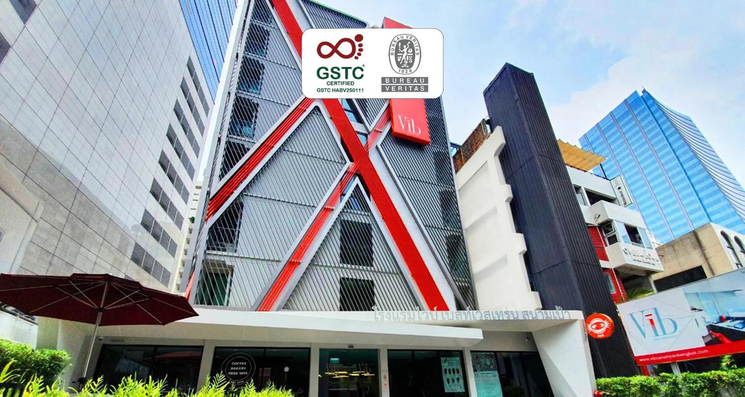 Property building in Vib Best Western Sanam Pao