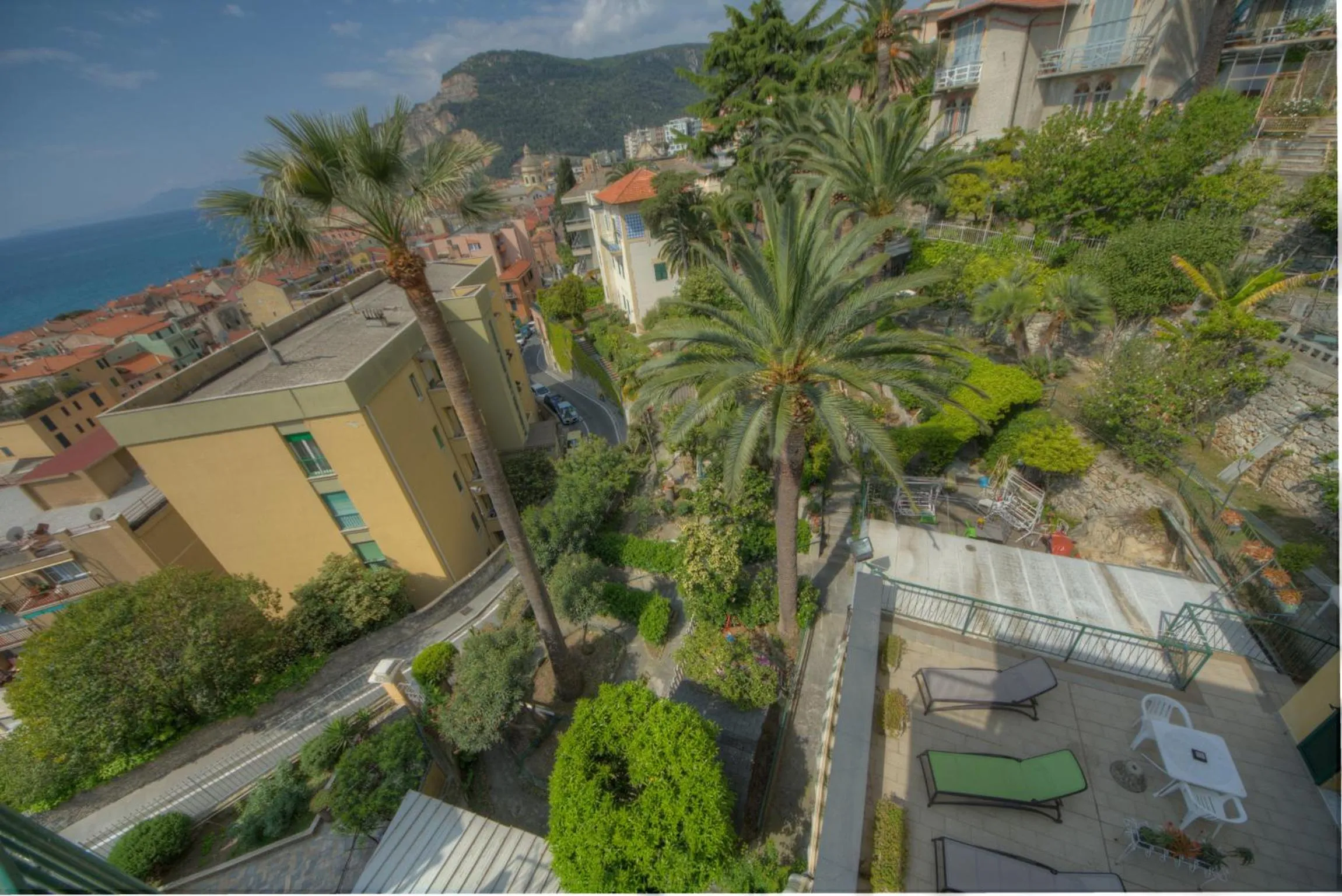 Bird's eye view in Hotel Deutsche Familien