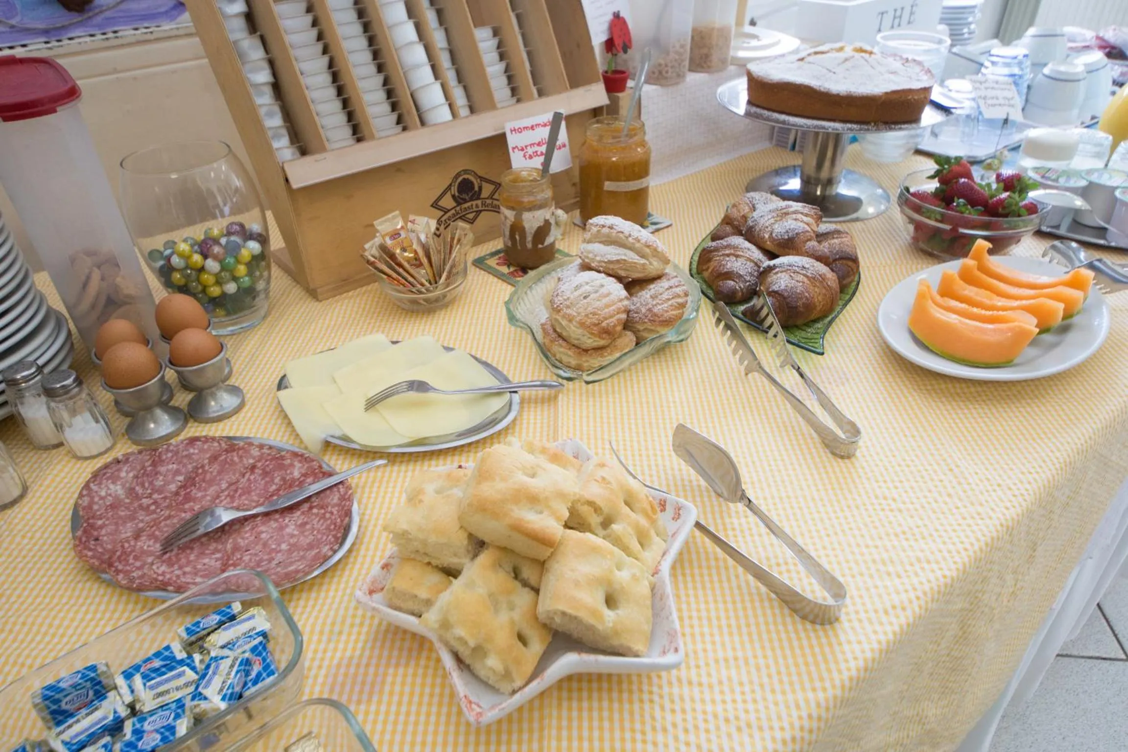 Breakfast in Hotel Deutsche Familien