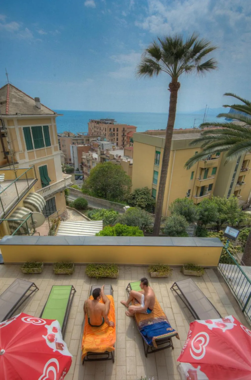 Balcony/Terrace in Hotel Deutsche Familien