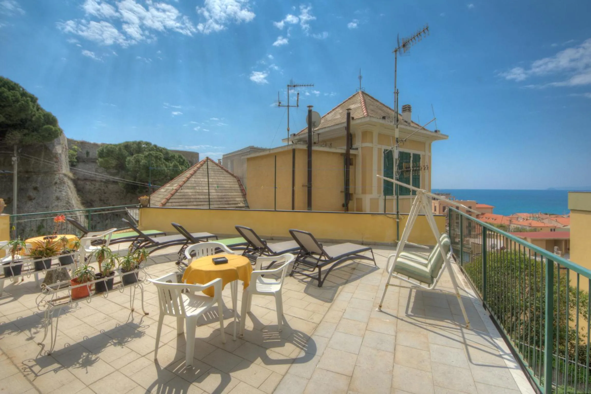 Balcony/Terrace in Hotel Deutsche Familien
