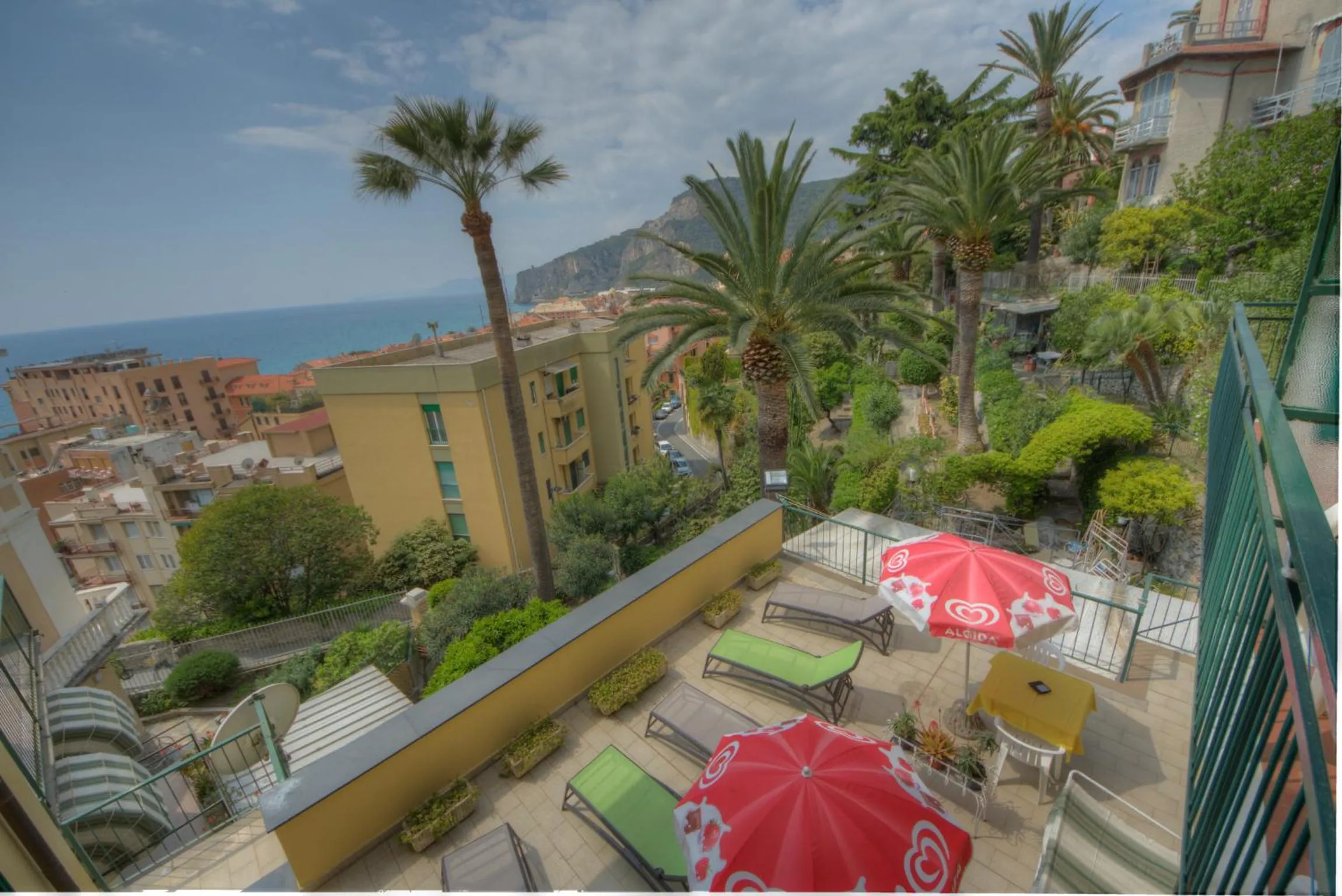 Balcony/Terrace in Hotel Deutsche Familien