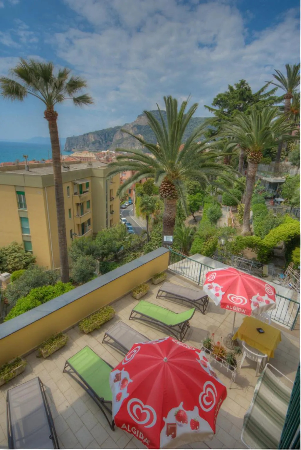 Balcony/Terrace in Hotel Deutsche Familien