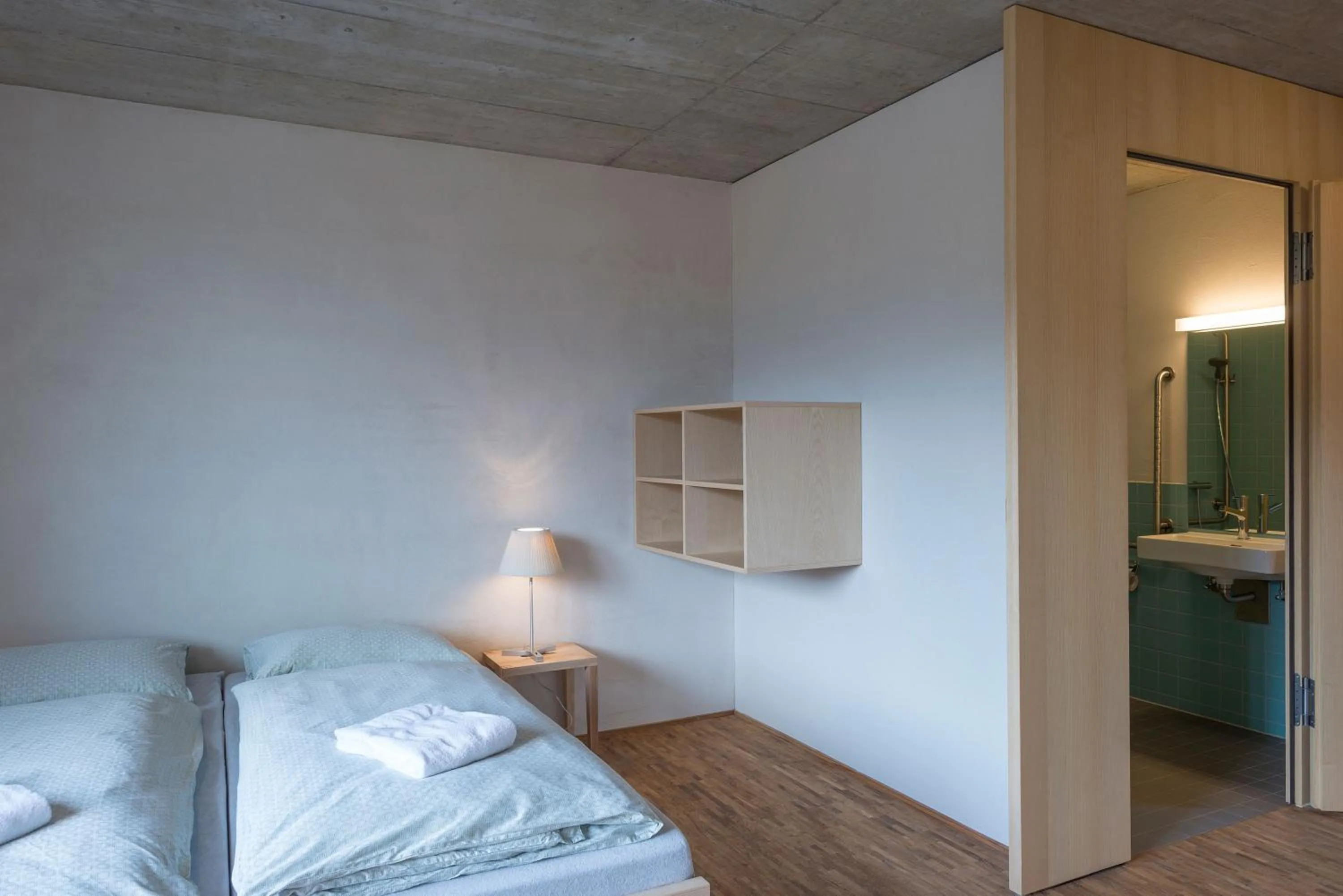 Bed in Saanen Gstaad Youth Hostel