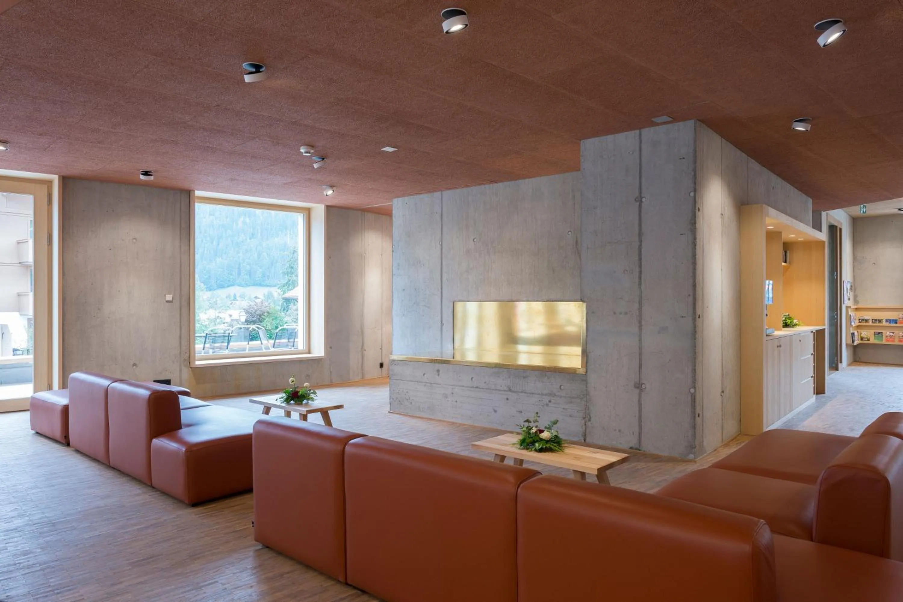 Lounge or bar in Saanen Gstaad Youth Hostel