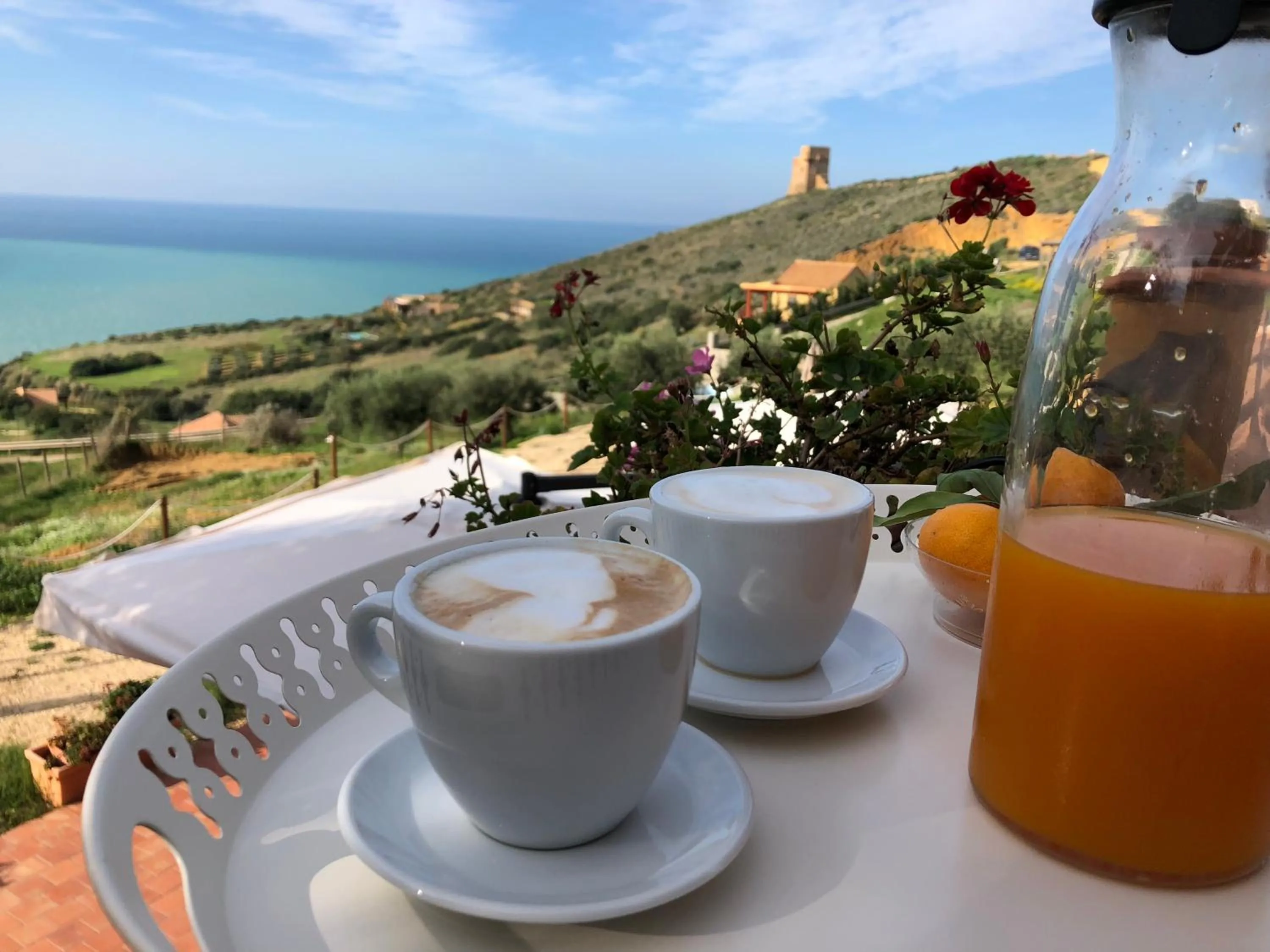 Natural landscape in B&B La Torre