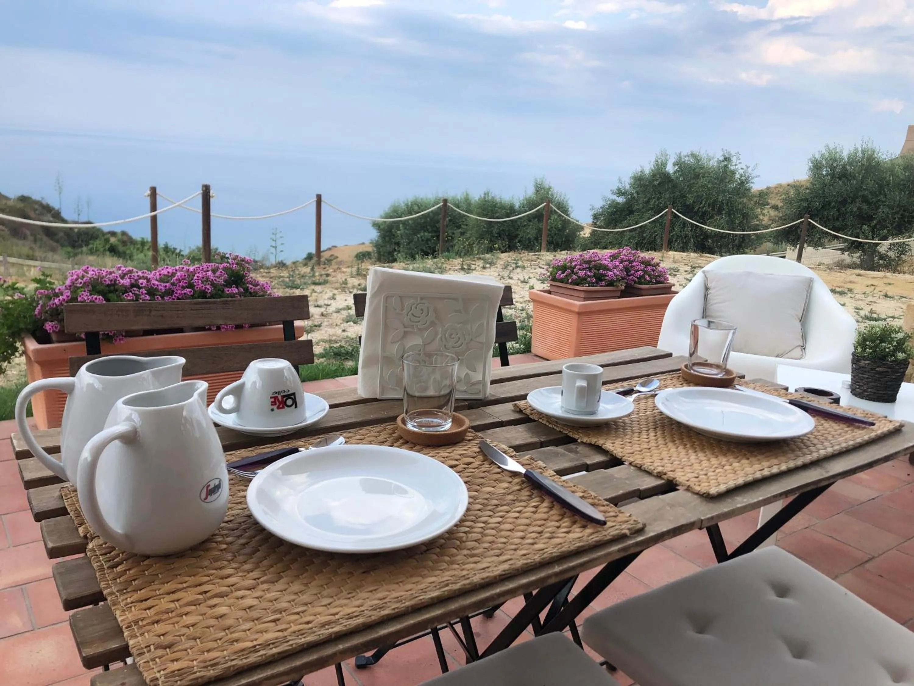 Natural landscape in B&B La Torre