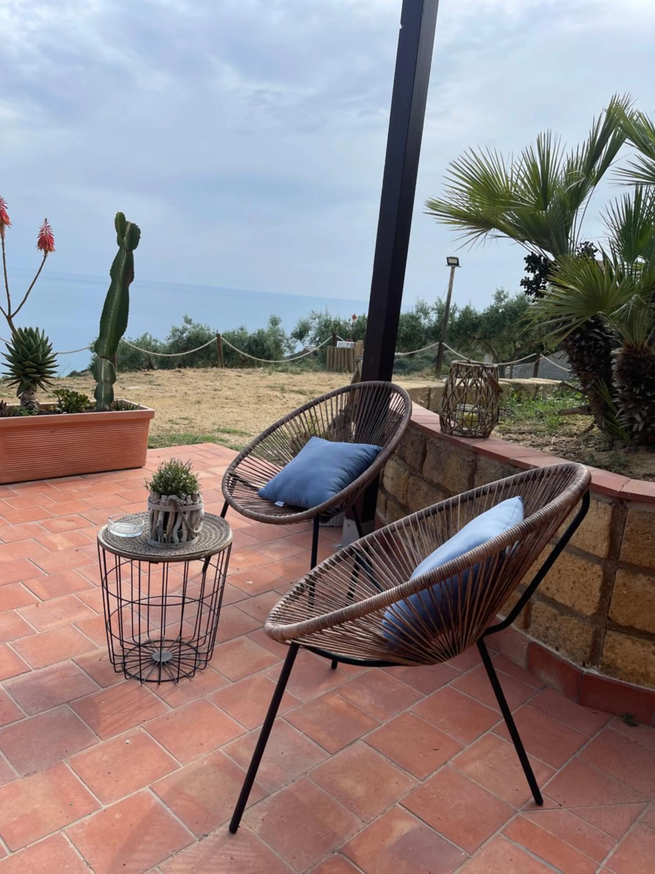 Patio in B&B La Torre