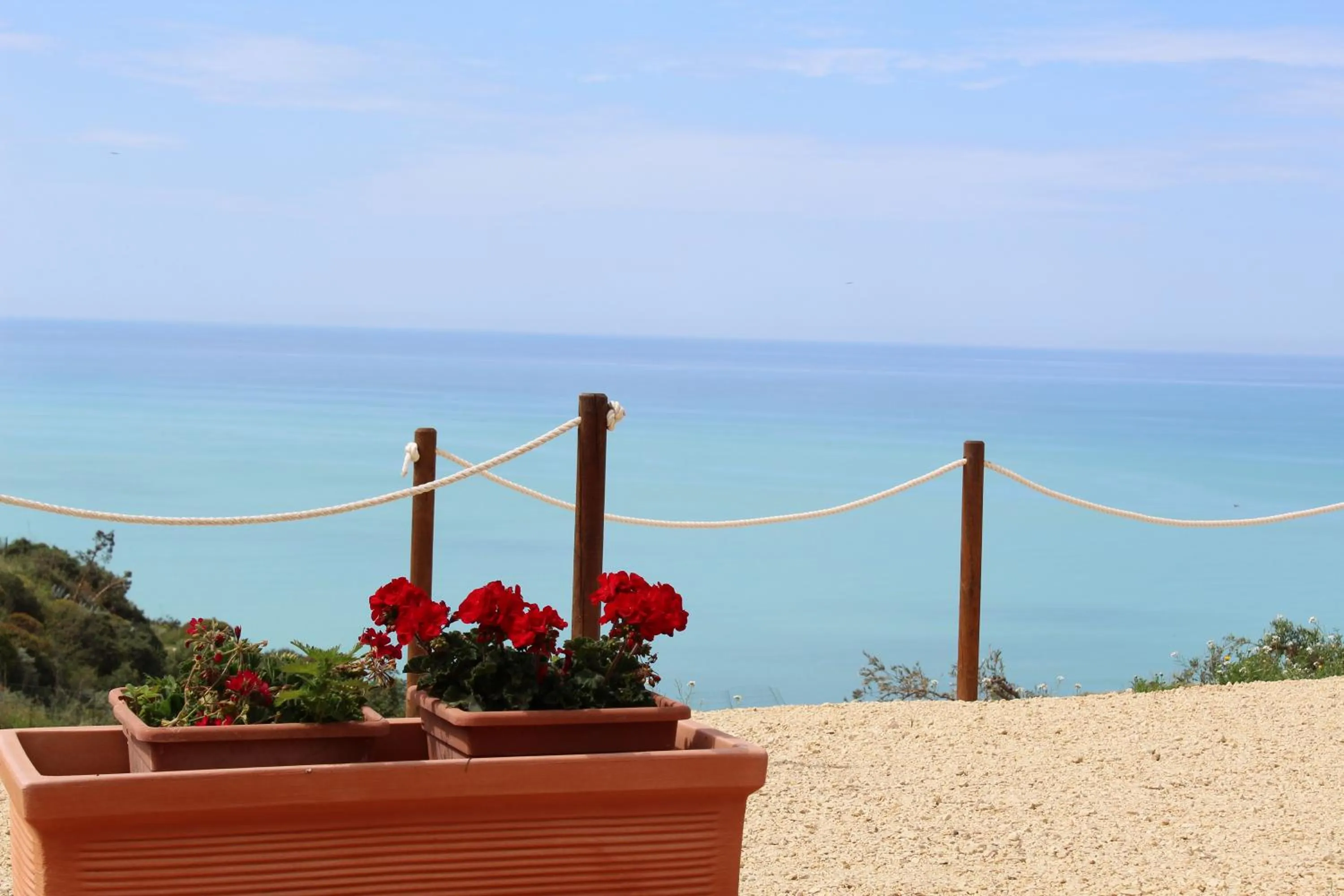 Sea view in B&B La Torre