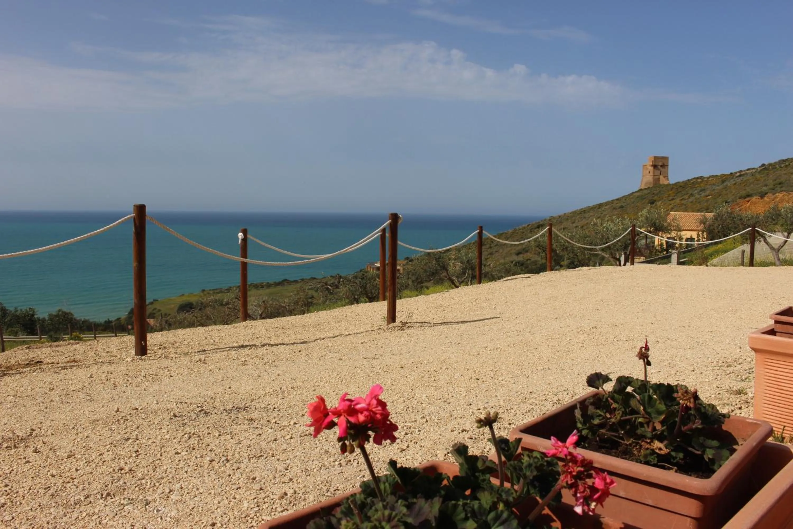 Natural landscape in B&B La Torre